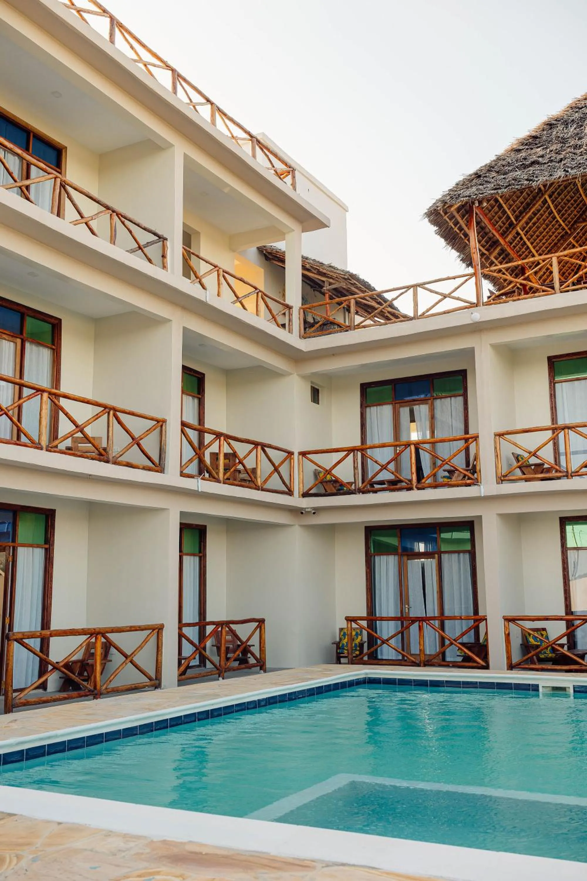 Property building in Ocean Breeze Hotel