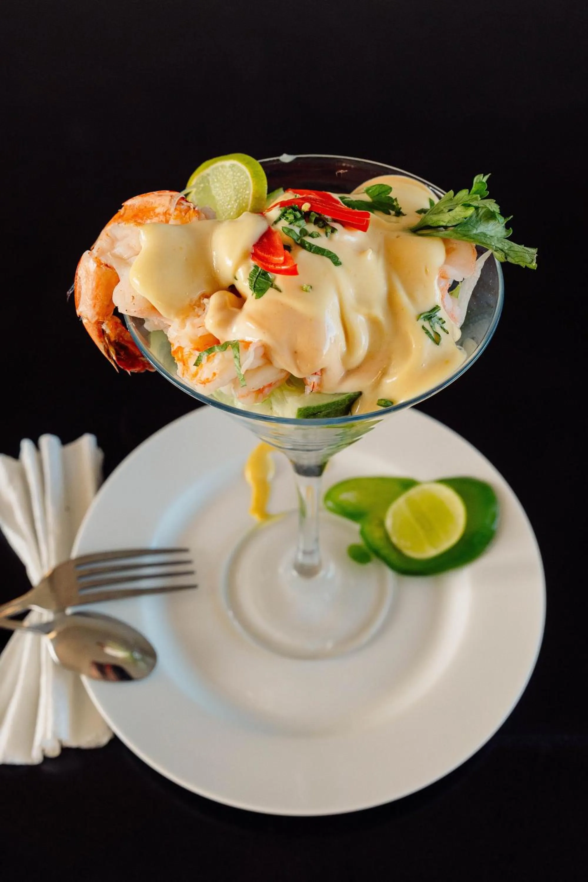 Food in Ocean Breeze Hotel