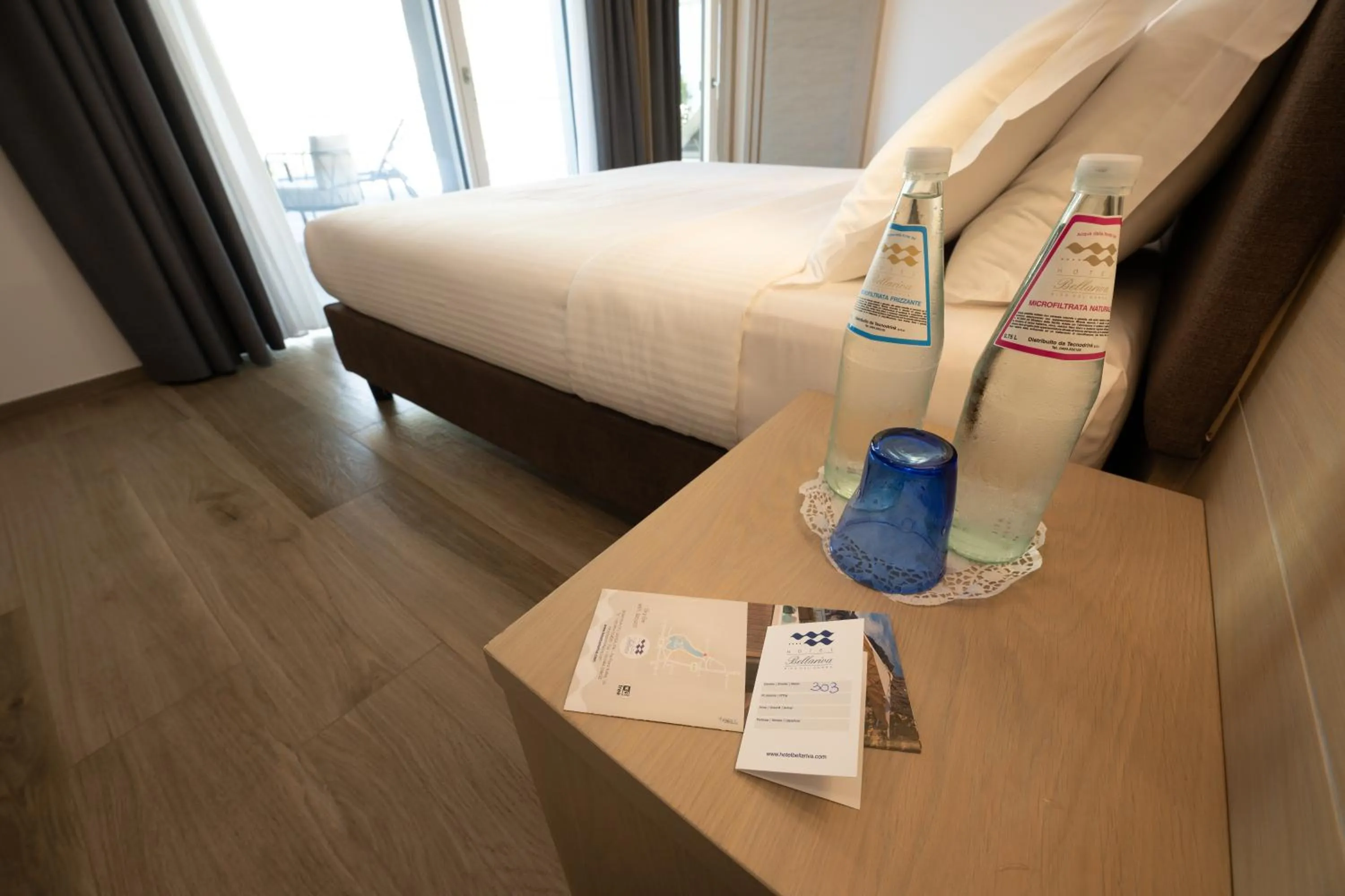 Bed in Hotel Bellariva