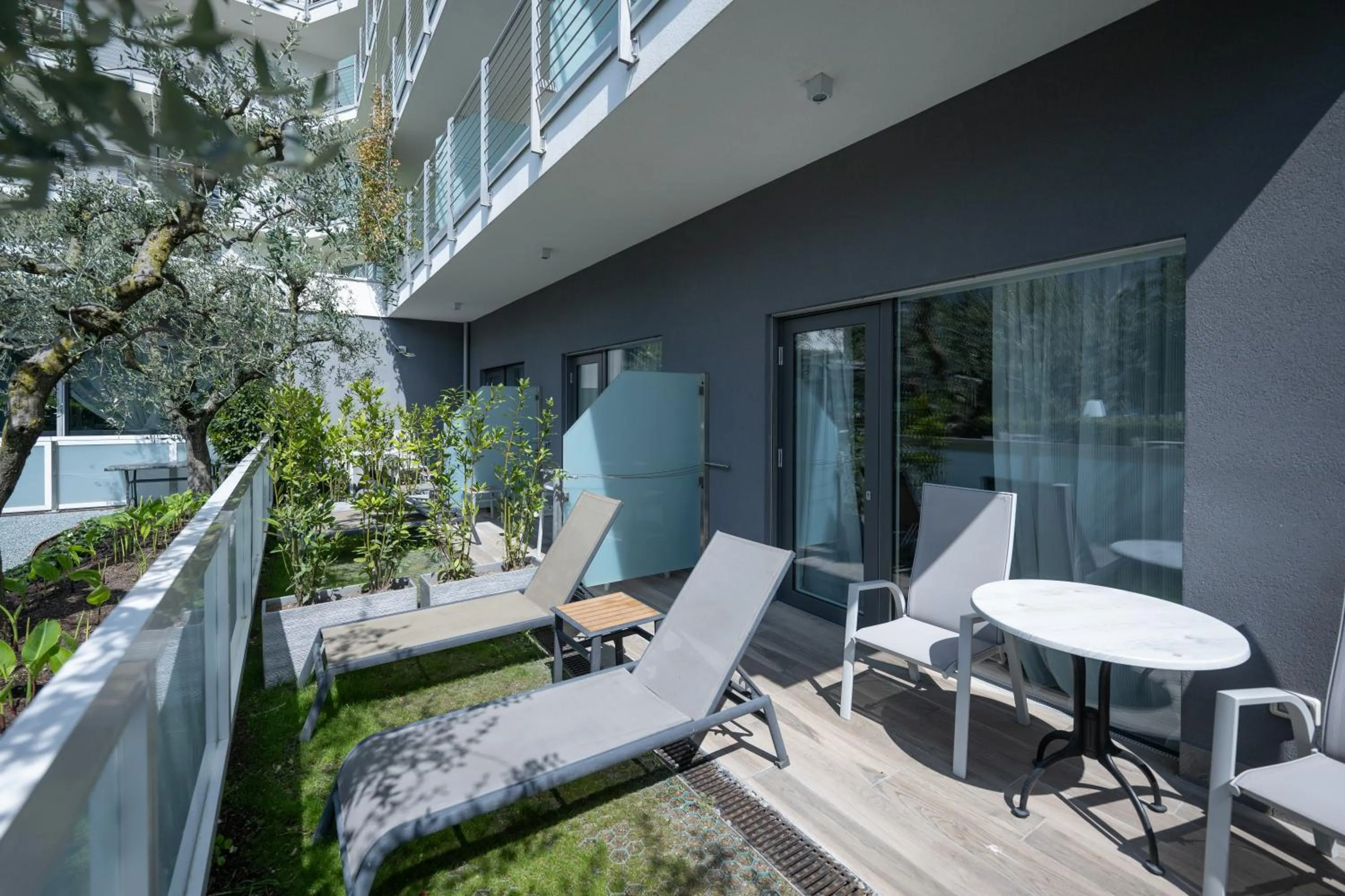 Patio in Hotel Bellariva