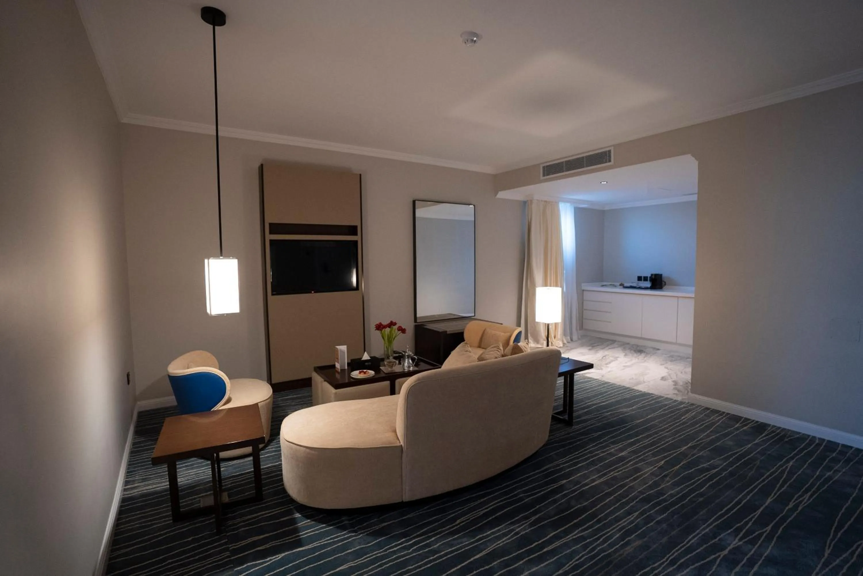 Living room, Bed in Prime Al Corniche Hotel