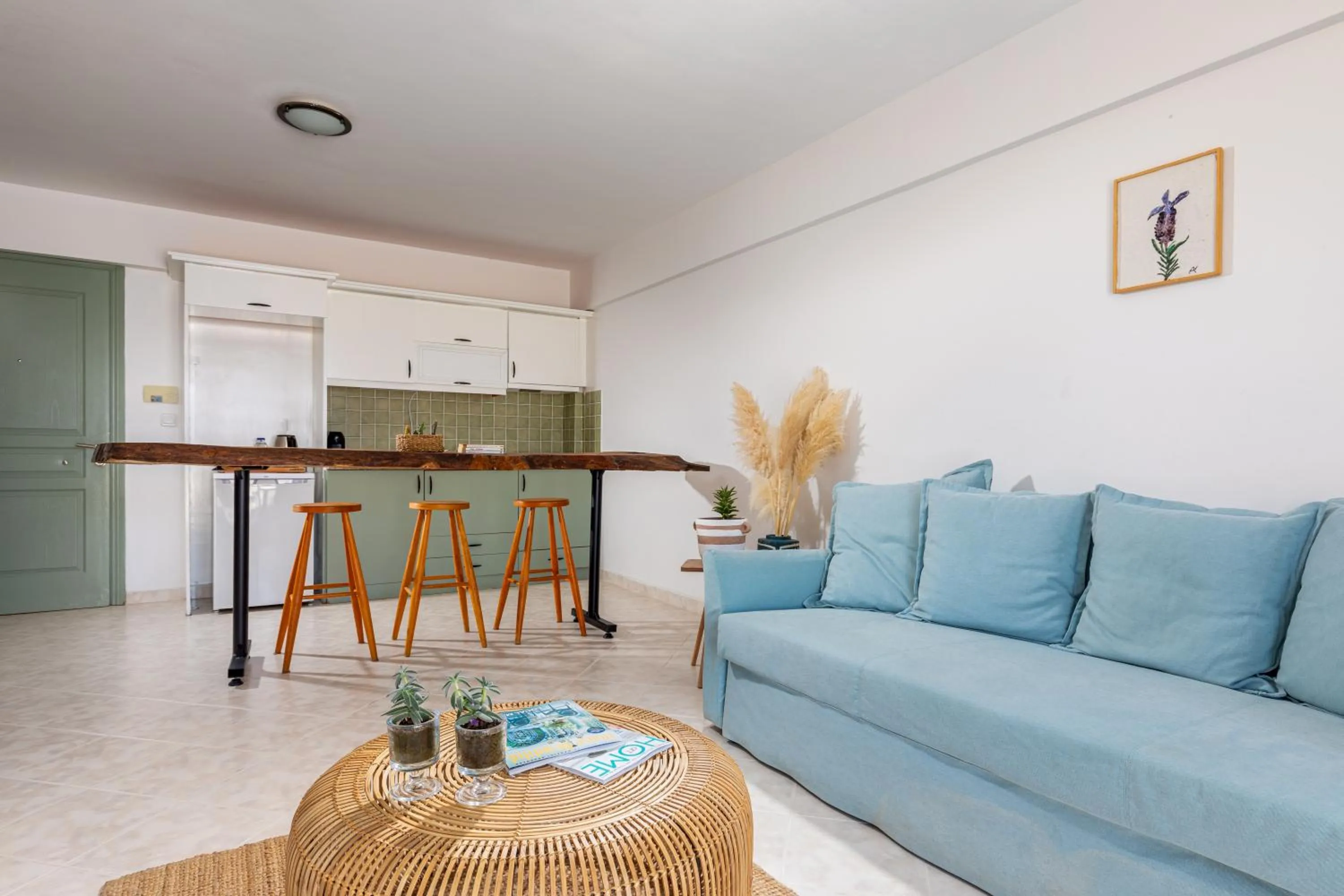 Kitchen or kitchenette in Cumbalıca Beach Hotel