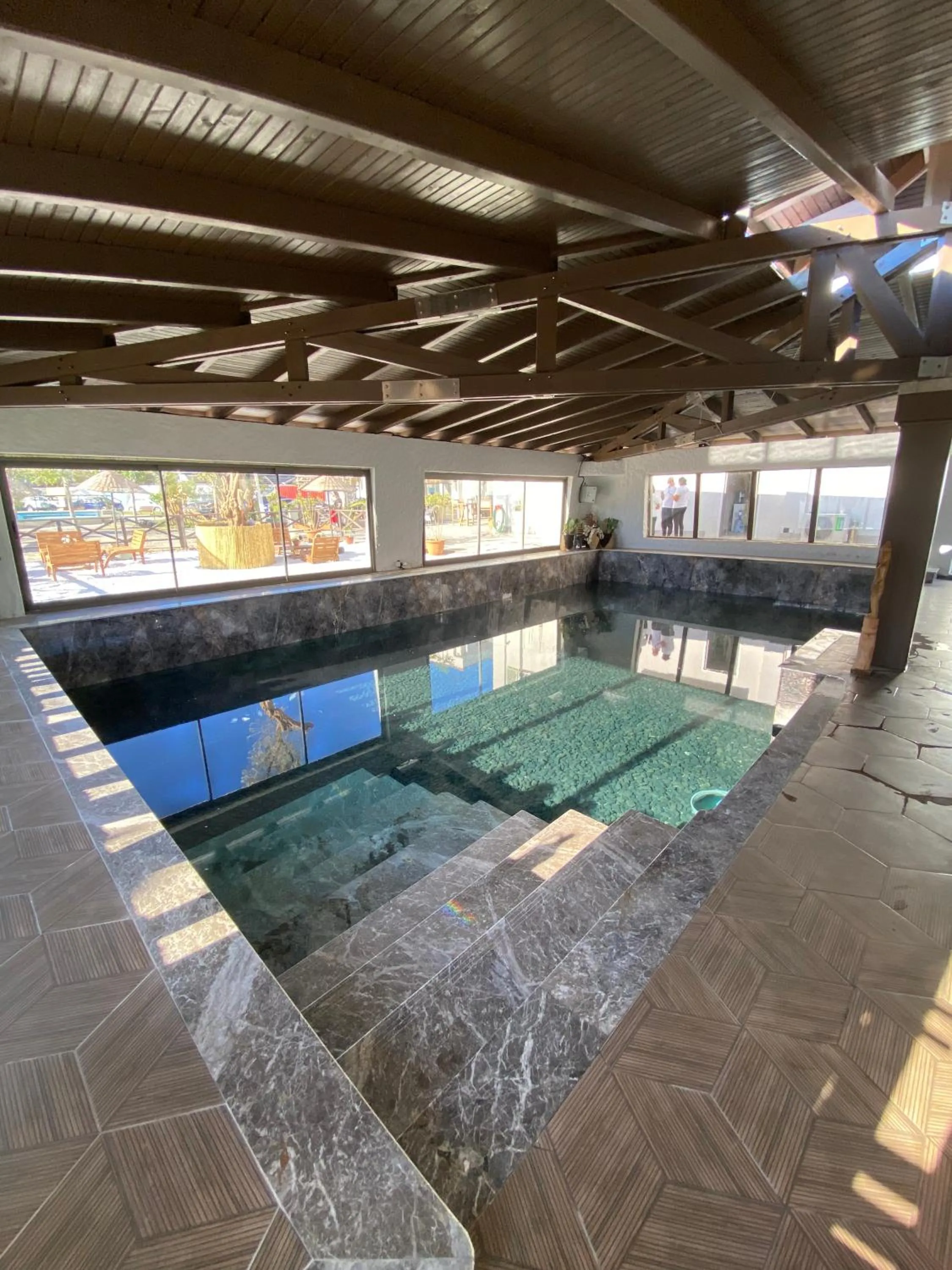 Swimming pool in Cumbalıca Beach Hotel