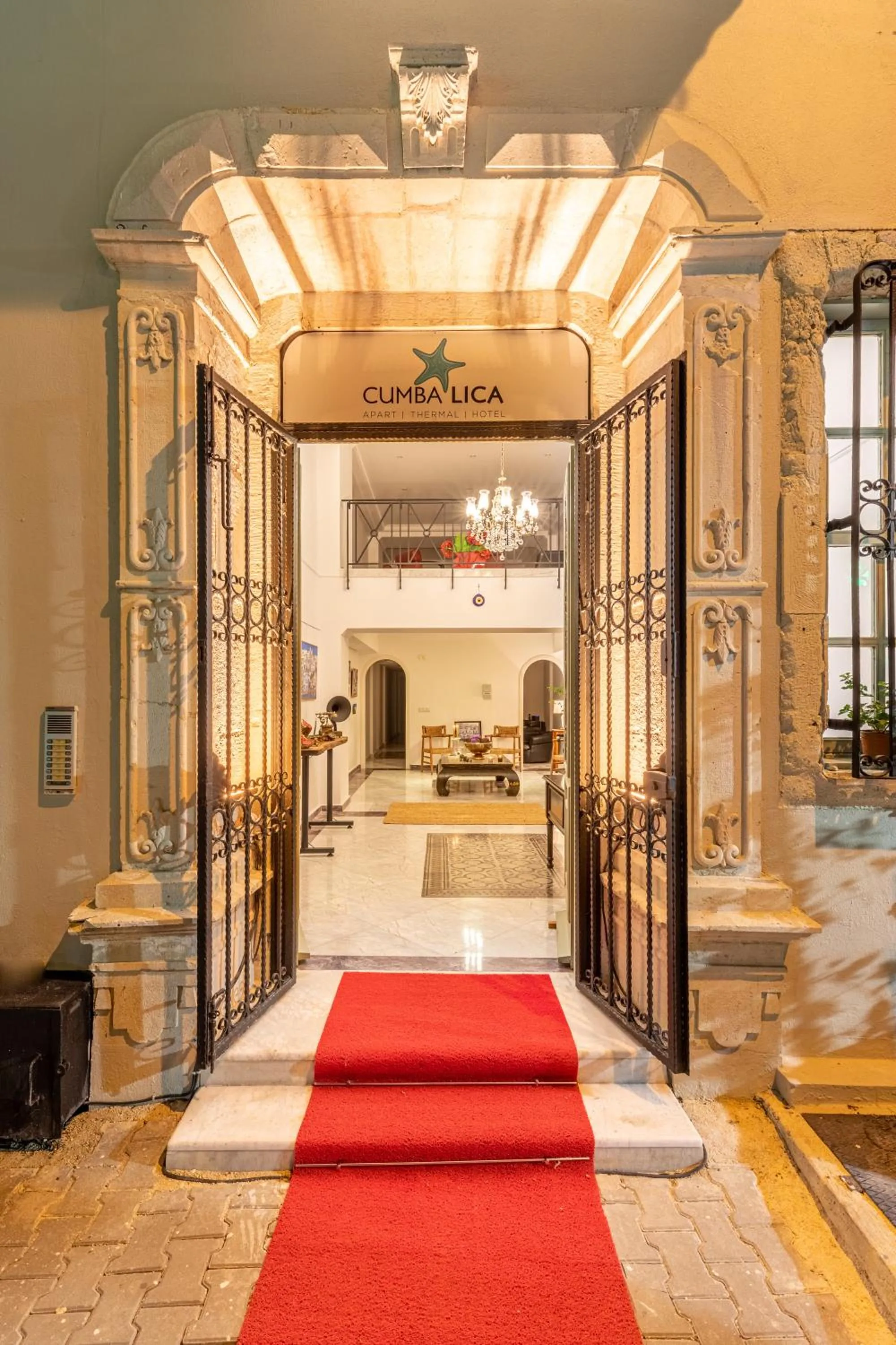 Lobby or reception in Cumbalıca Beach Hotel