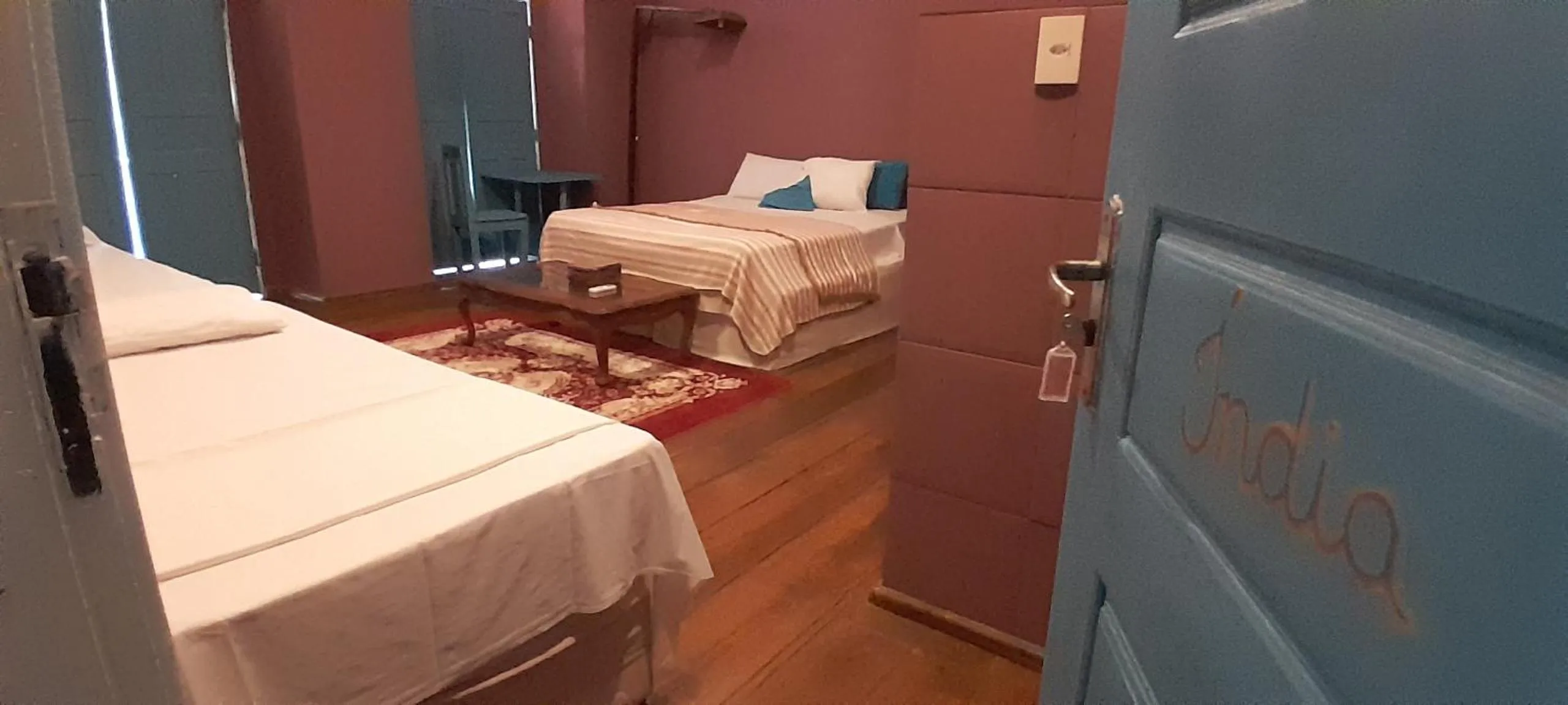 Bed in Americo Pousada e Hostel