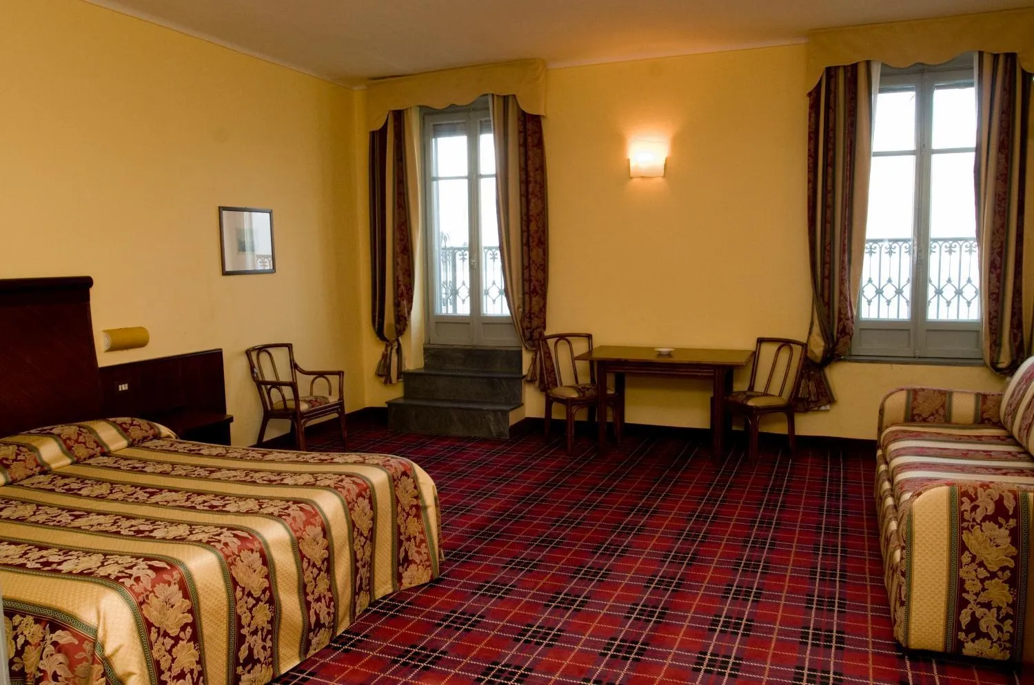 Bed in Europalace Hotel