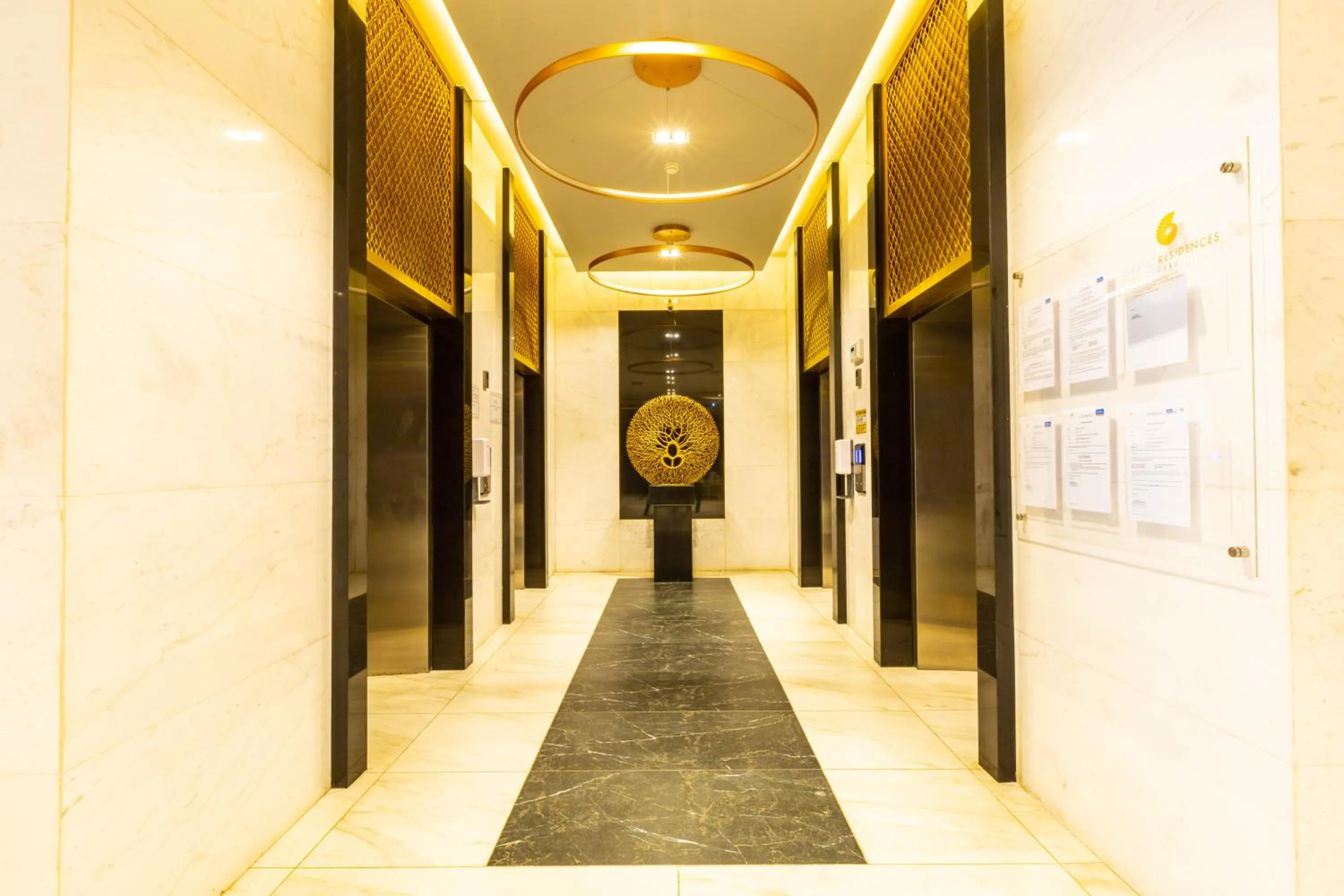 elevator in Noble Cebu Hotel