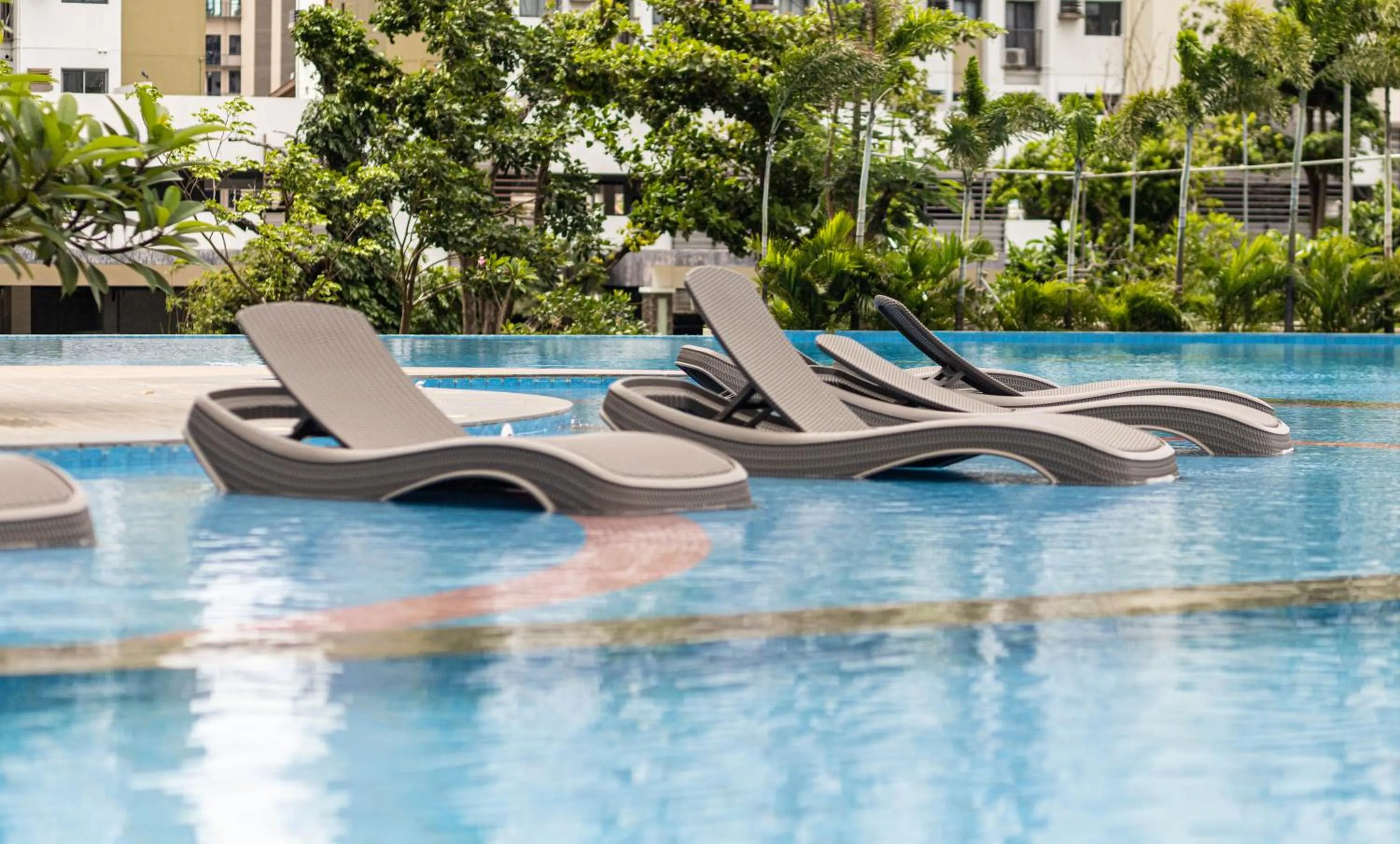 Swimming pool in Noble Cebu Hotel