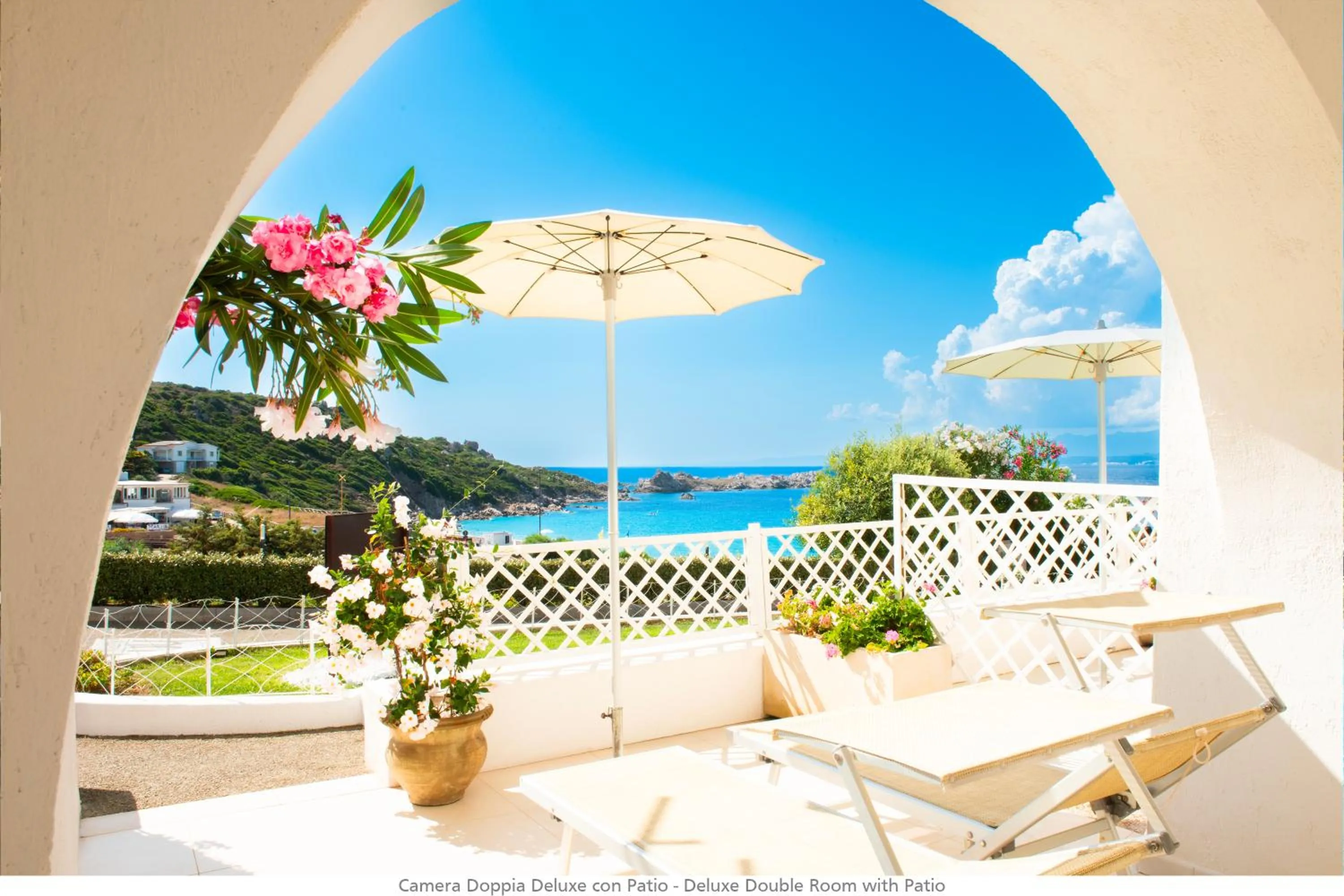 Patio in Hotel Moresco