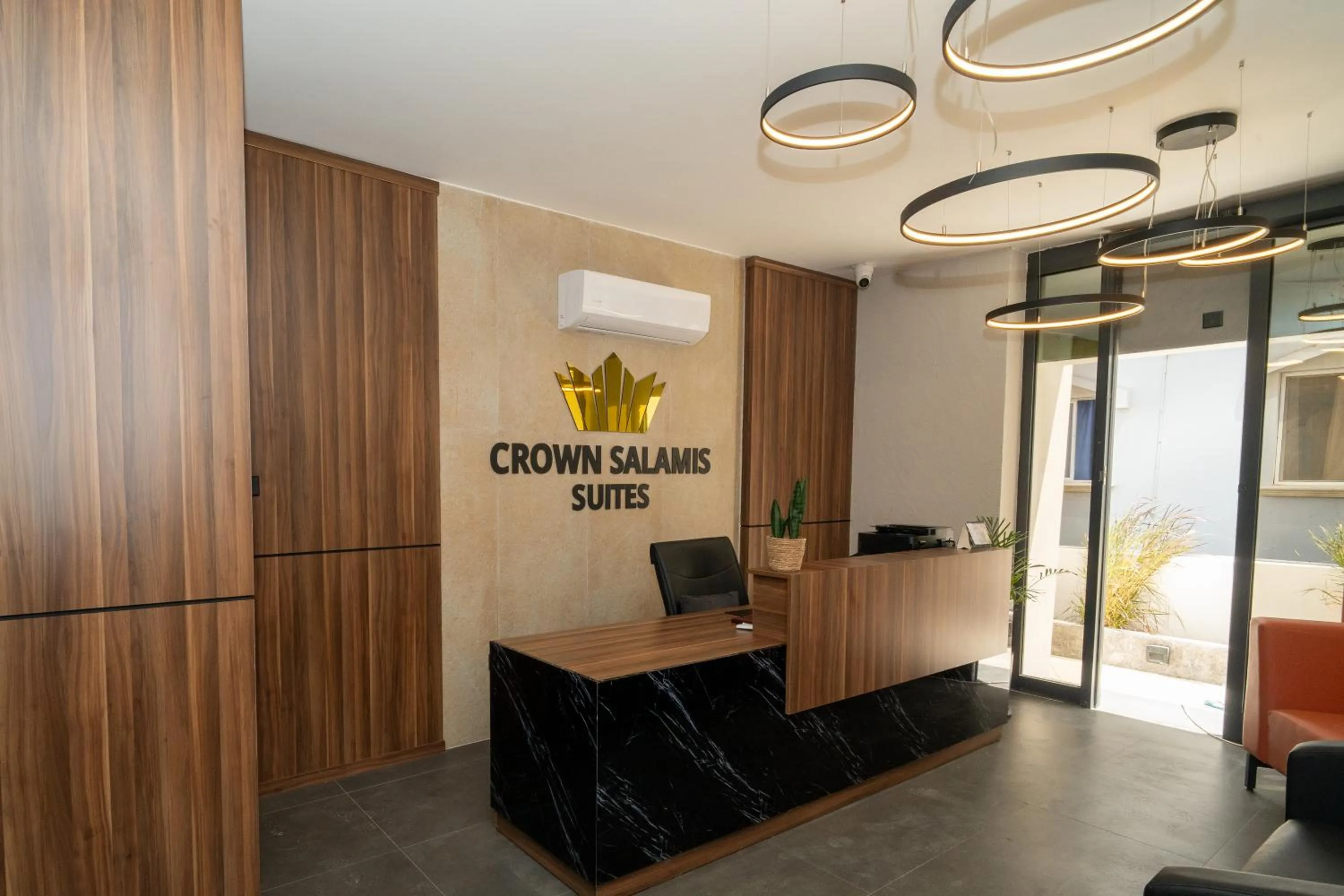 Lobby or reception in Crown Salamis Hotel