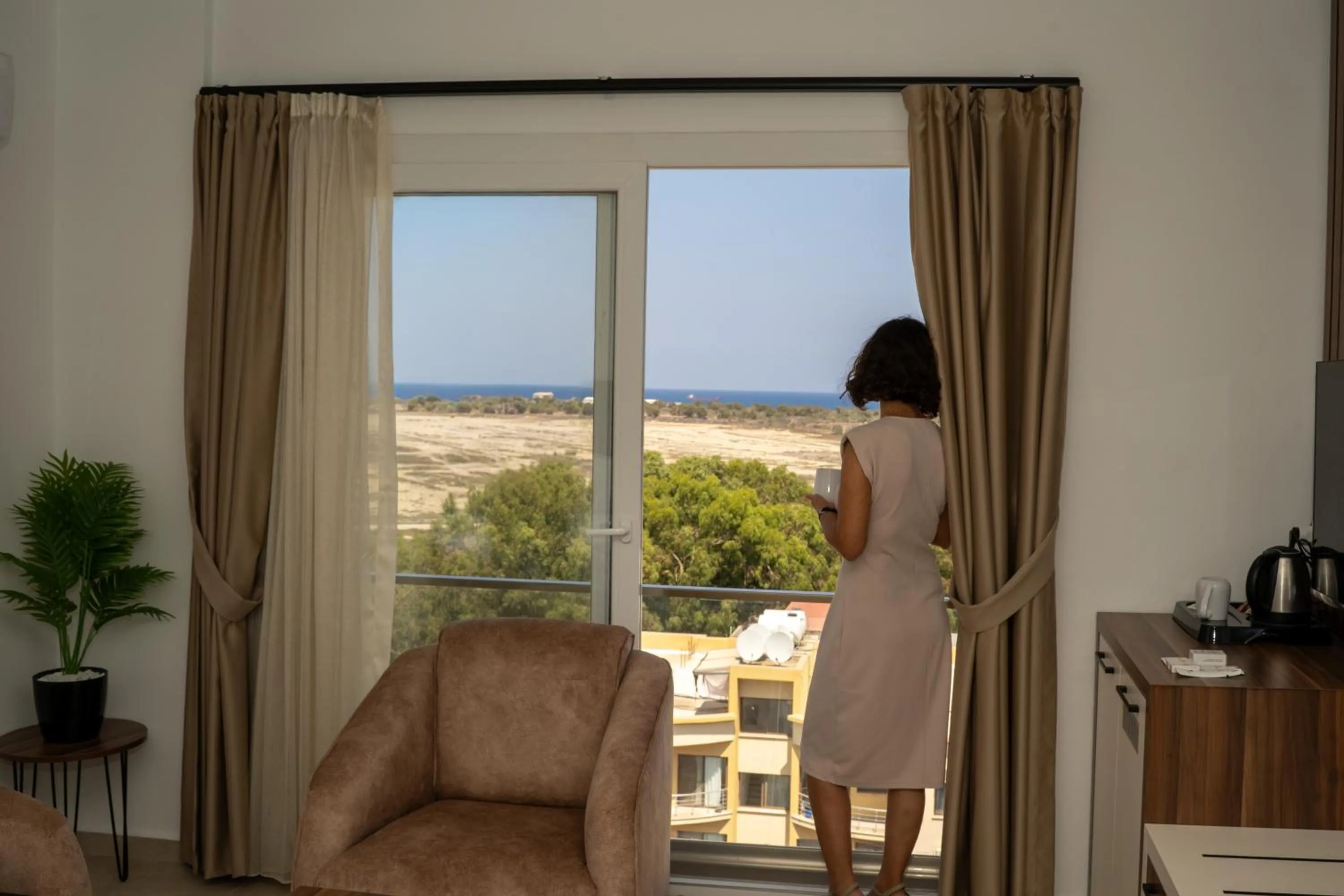 View (from property/room) in Crown Salamis Hotel