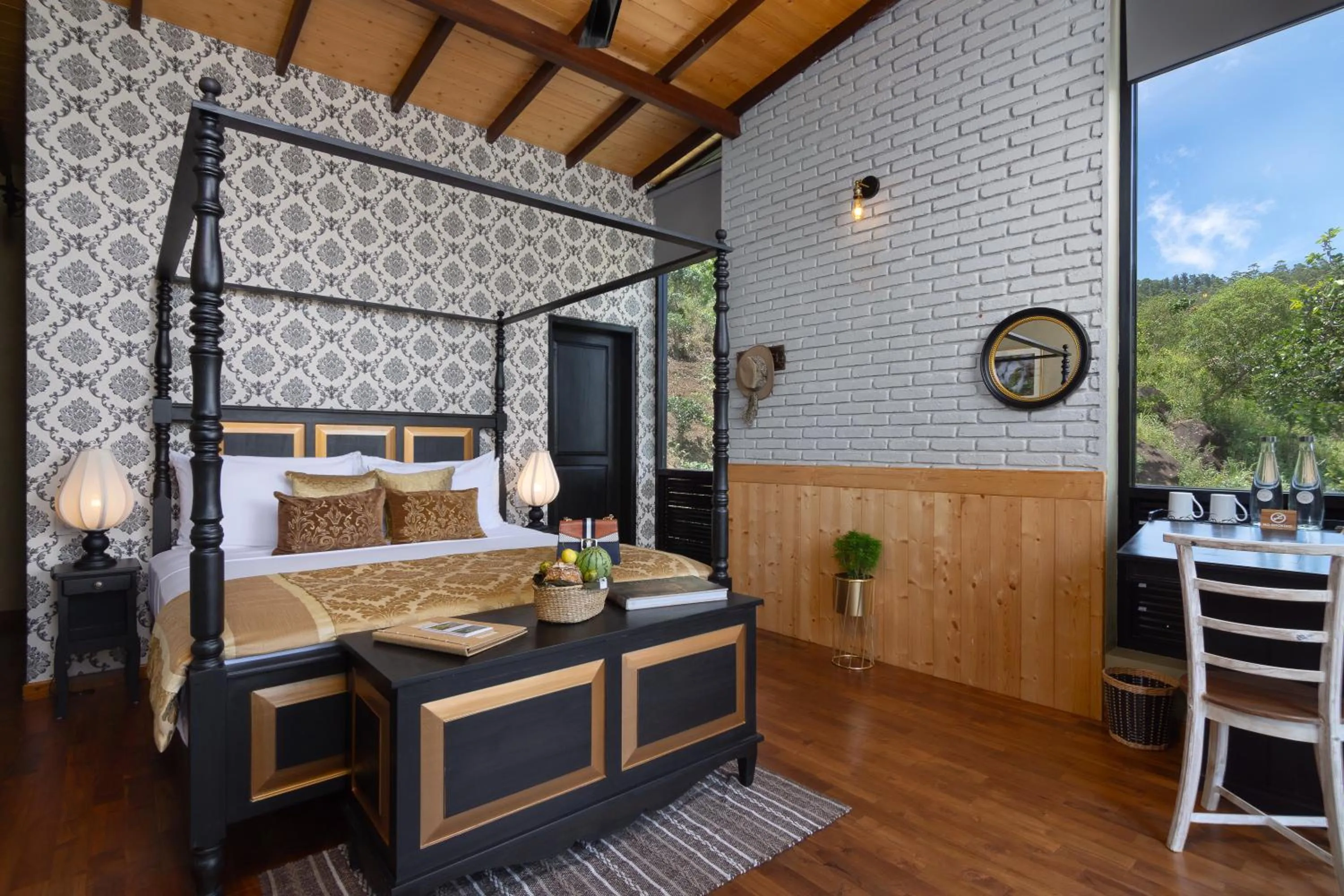 Bed in The Capoe House