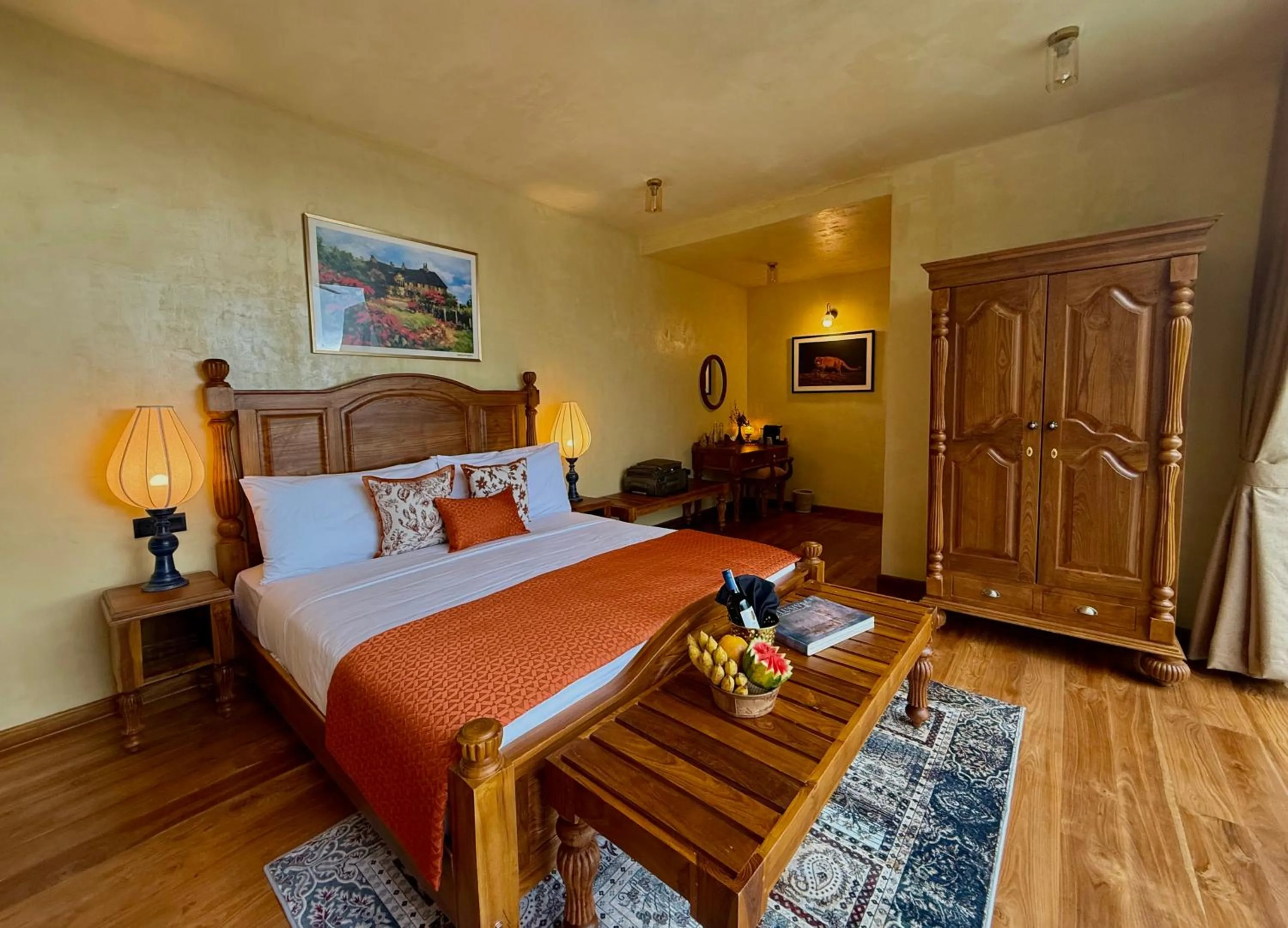 Bed in The Capoe House