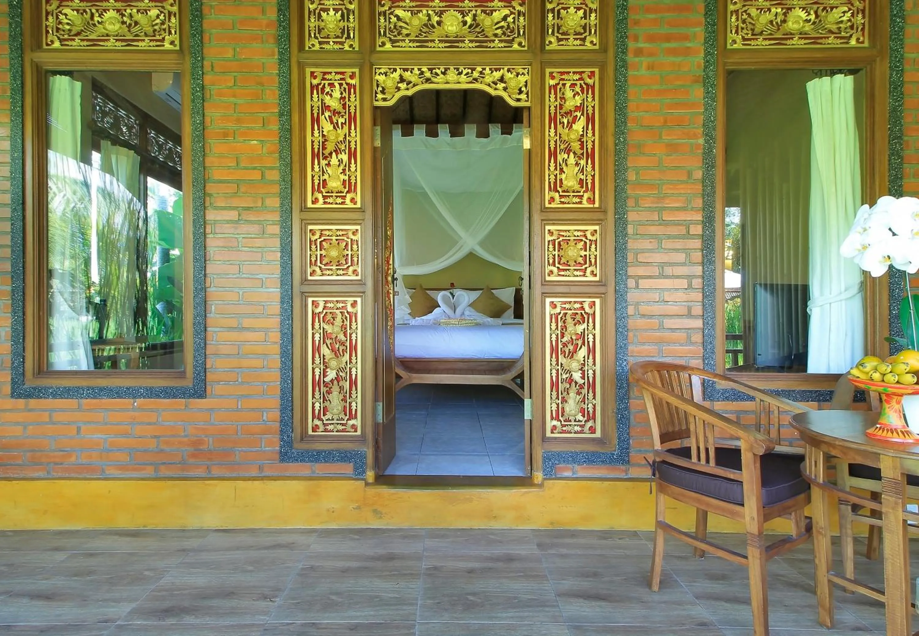 Balcony/Terrace in Hanaya Ubud Villa