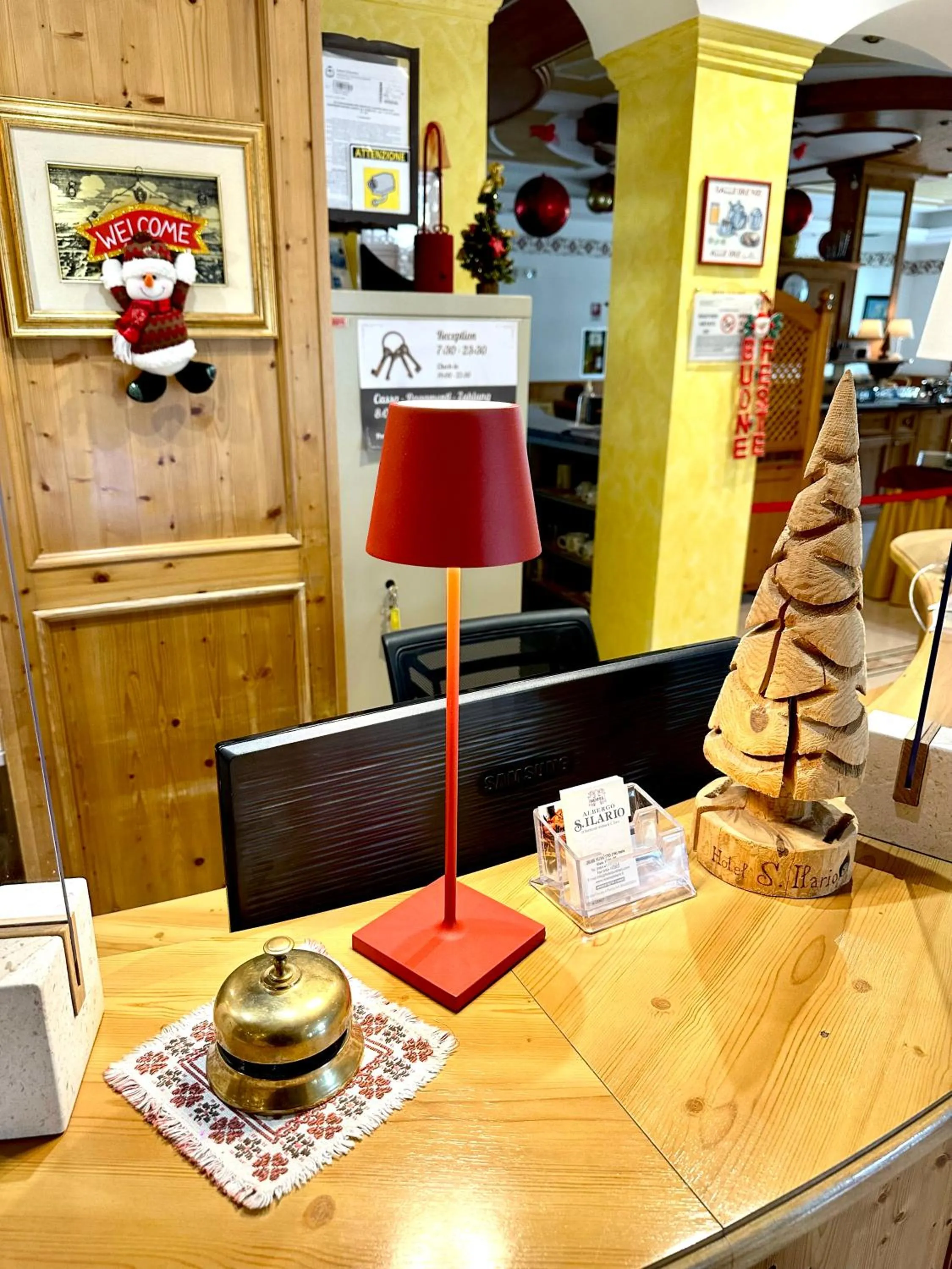 Lobby or reception in Hotel Sant'Ilario
