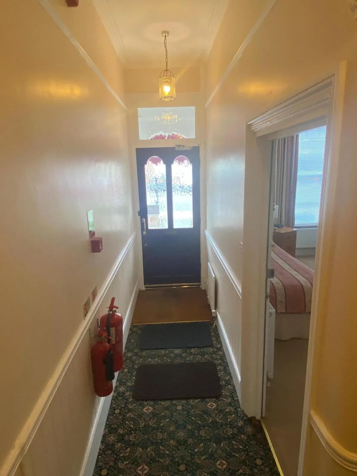 Lobby or reception in Landguard Lodge Guest House