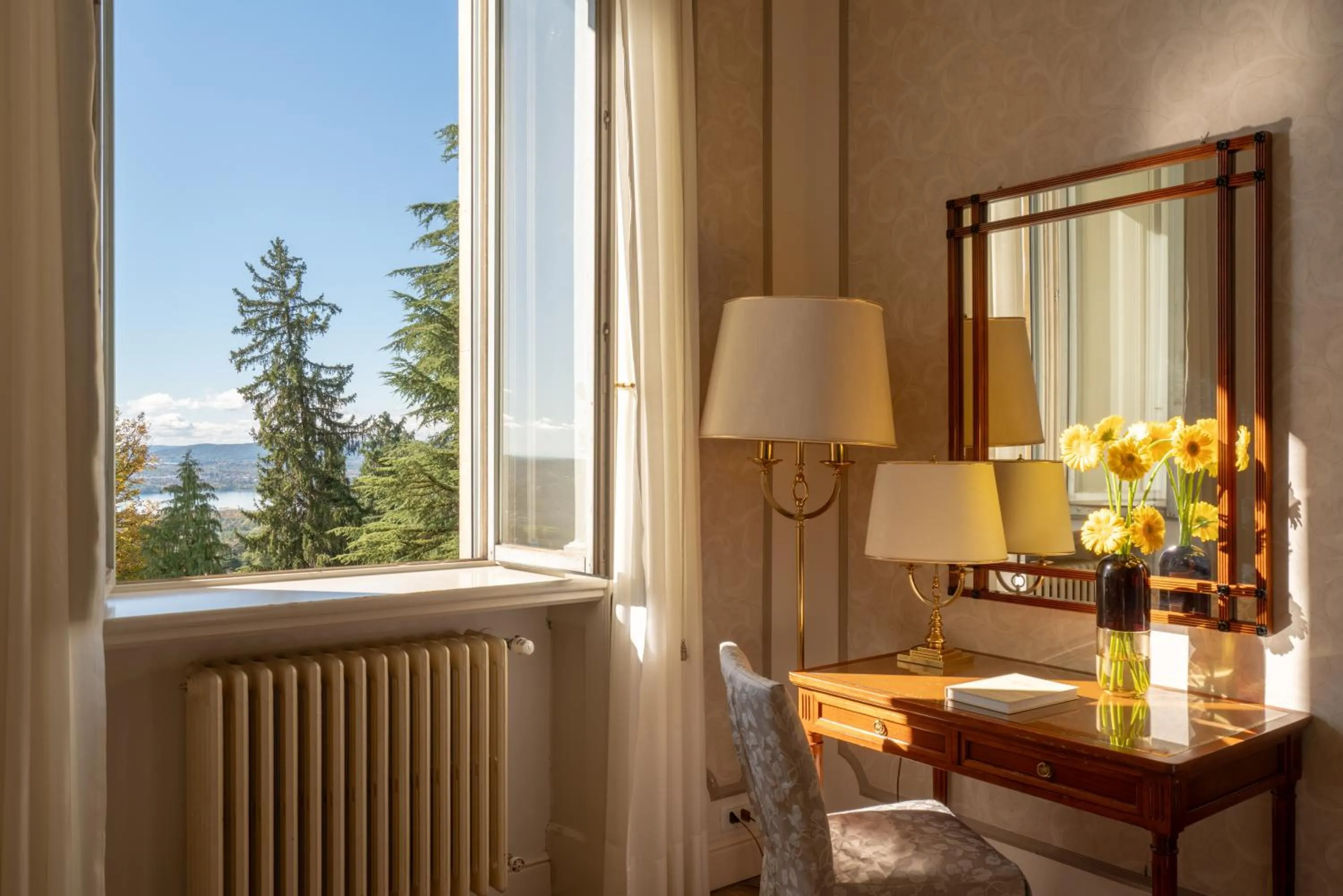 View (from property/room) in Palace Grand Hotel Varese
