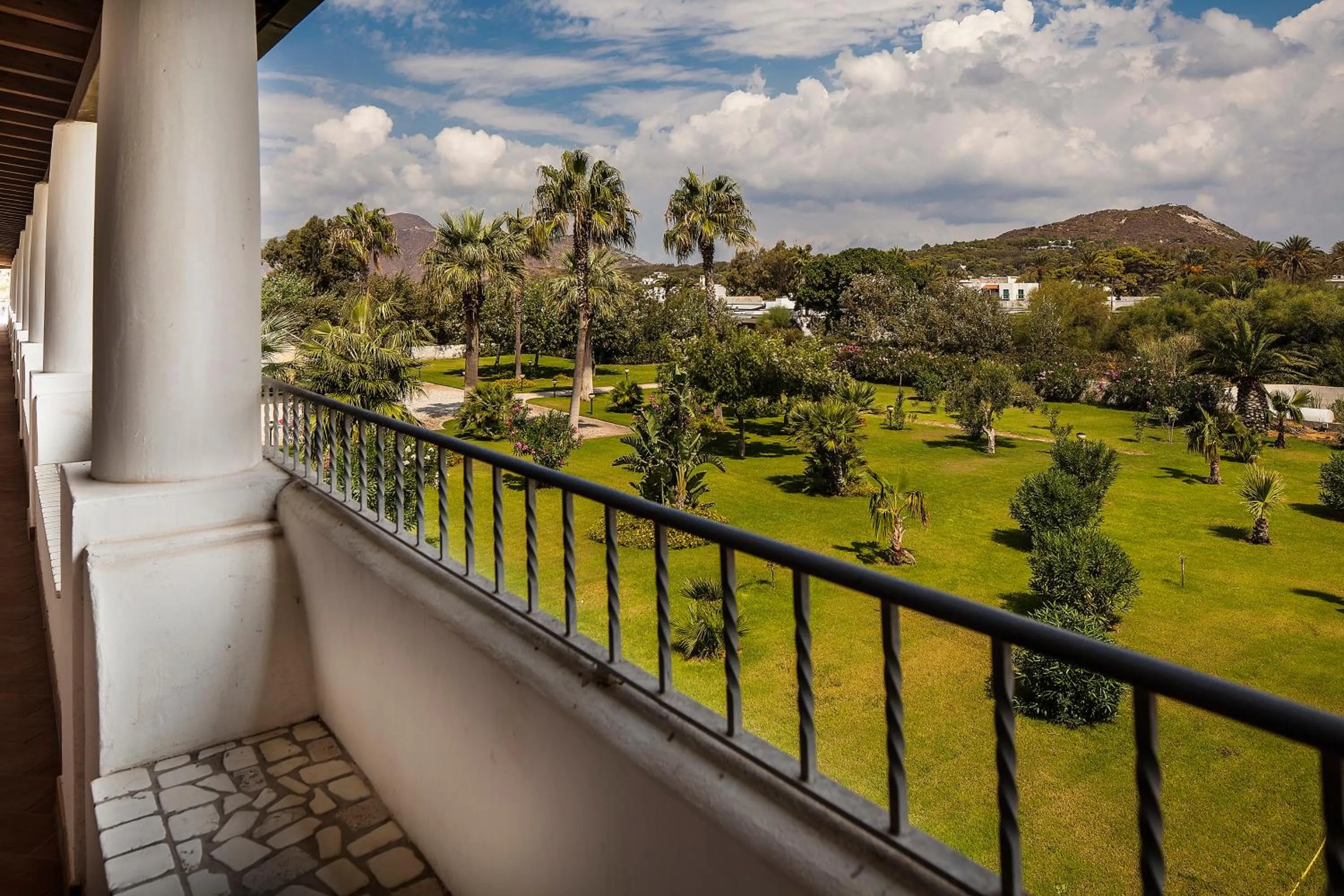 Natural landscape in Hotel Garden