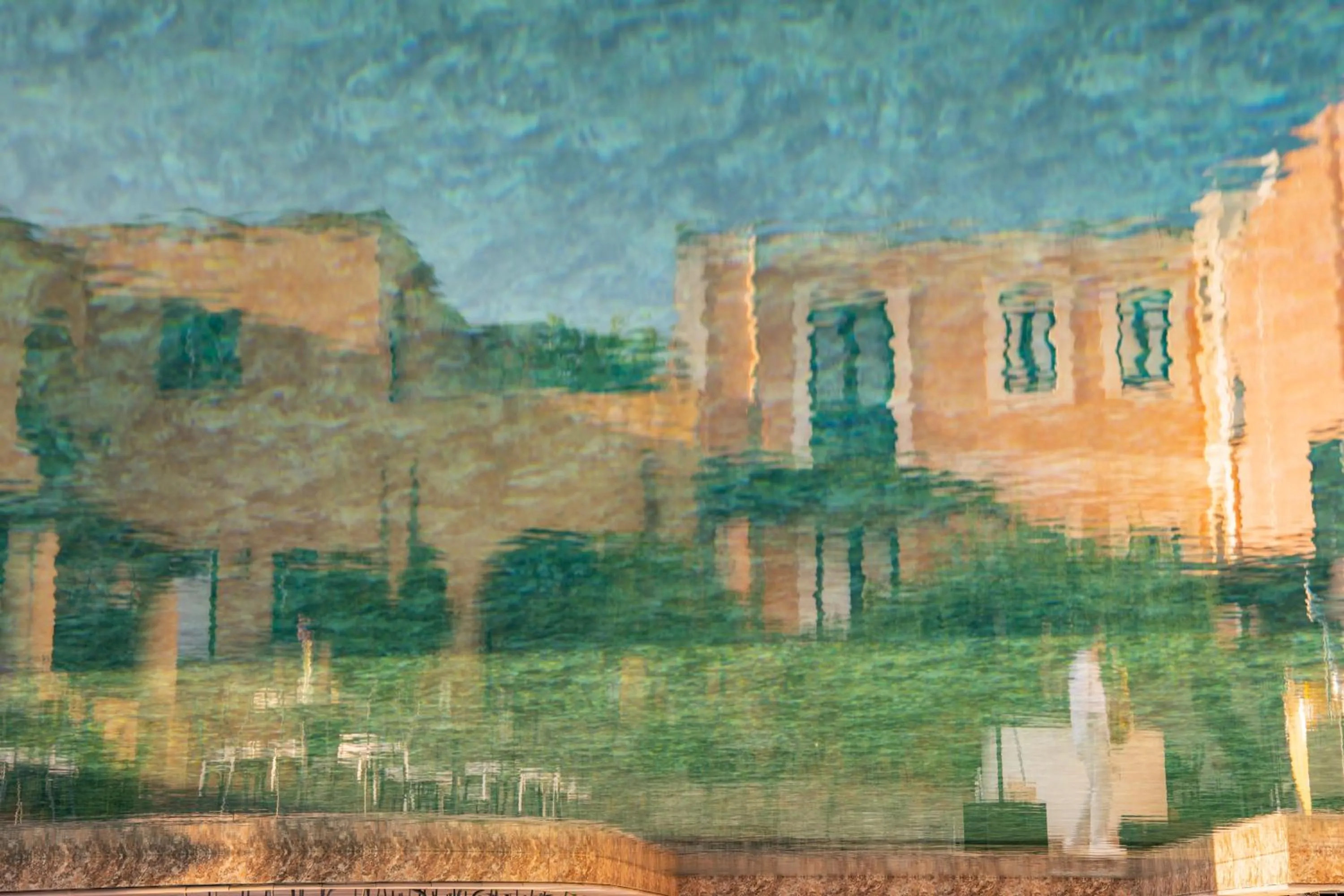 Pool view in Hotel Signum