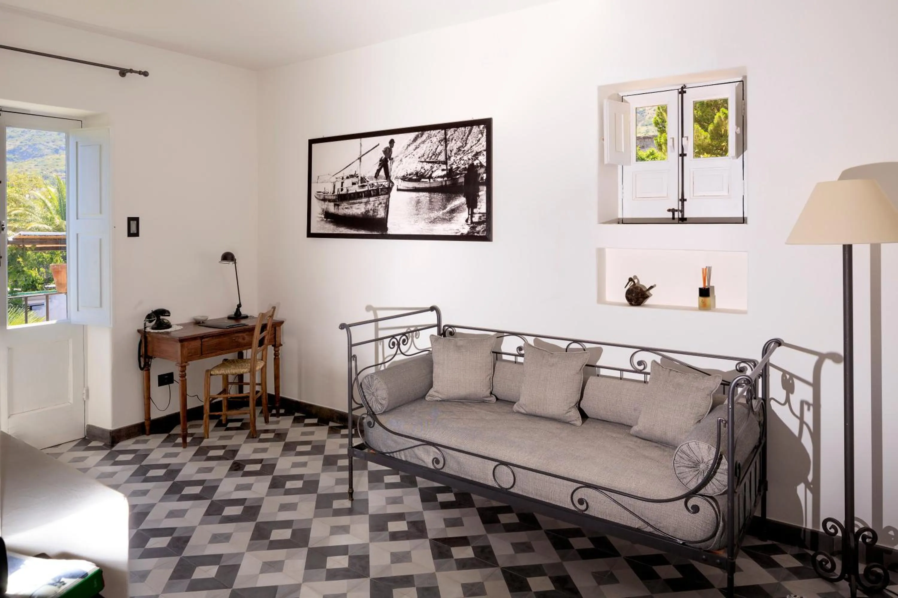 Living room in Hotel Signum