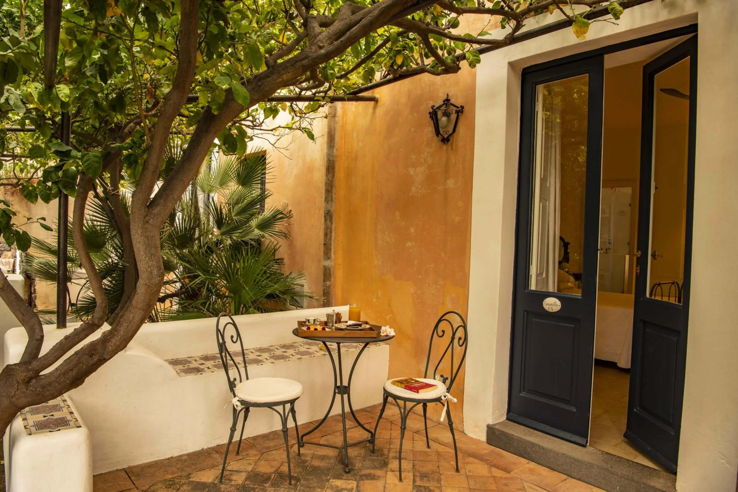 Patio in Hotel Signum