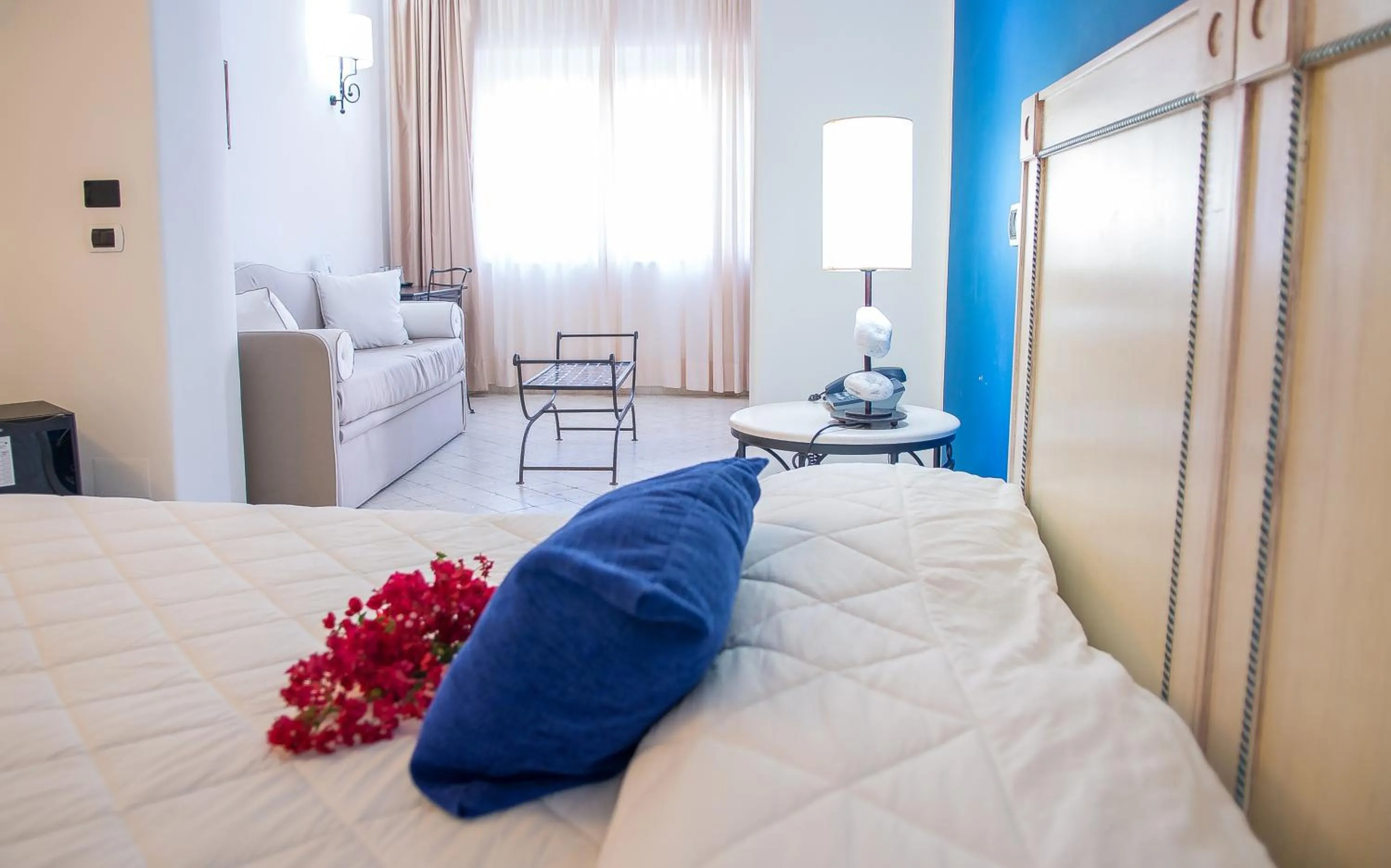 Photo of the whole room, Bed in Hotel Villa Enrica - Aeolian Charme