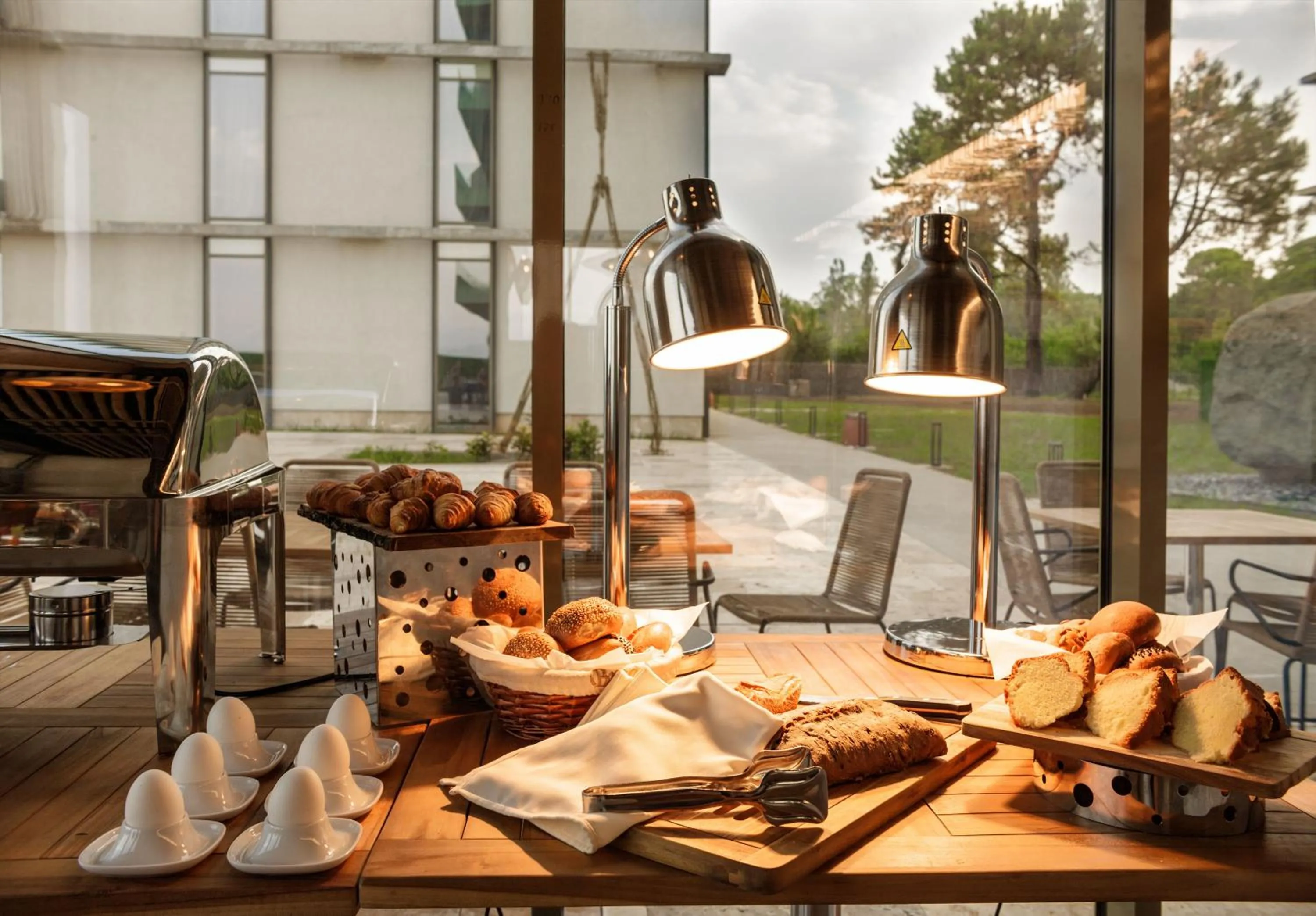 Breakfast in Miramare Magnetic Beach Hotel