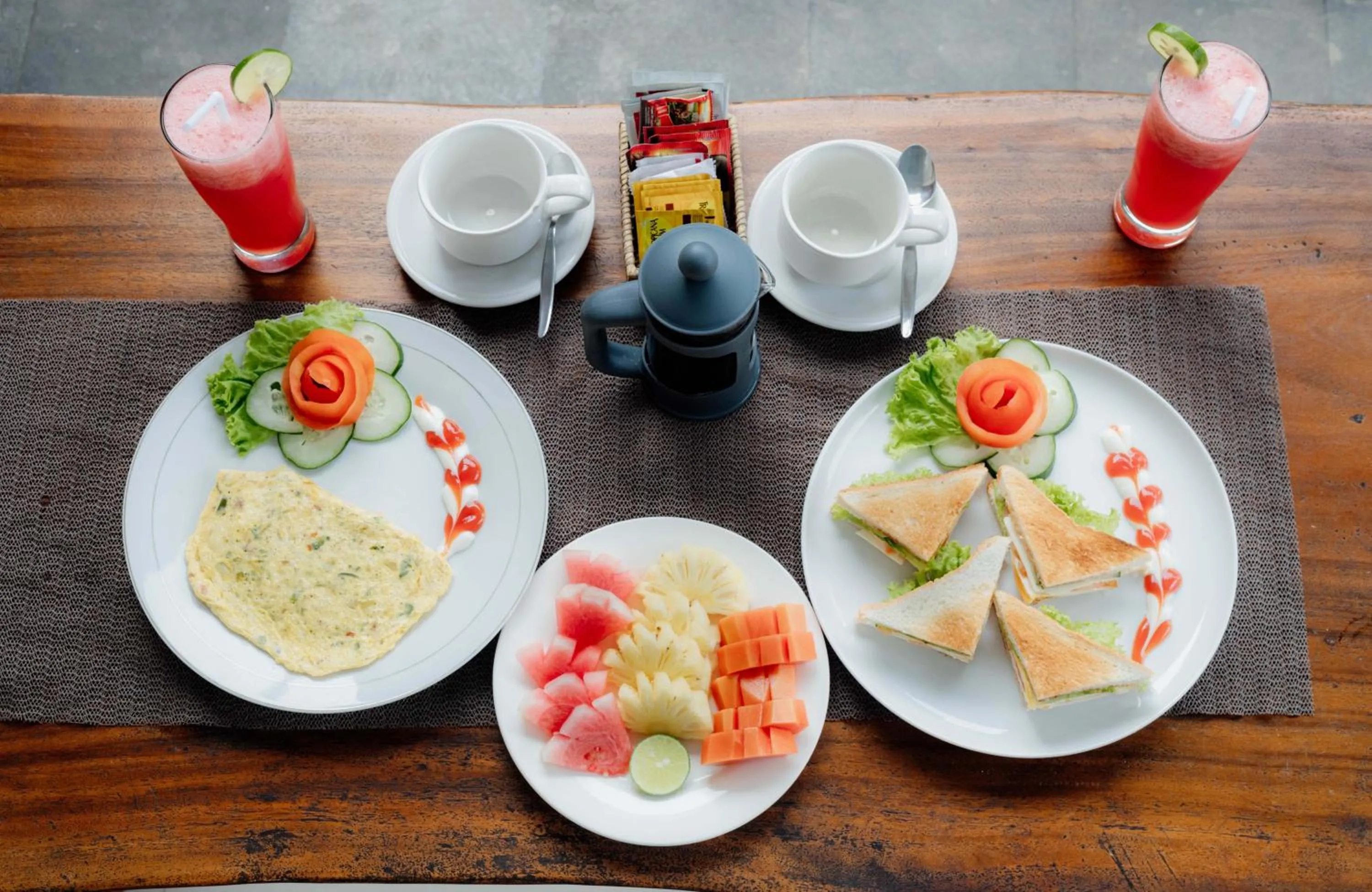 Food and drinks in Ubud Mayura Private Pool Villa