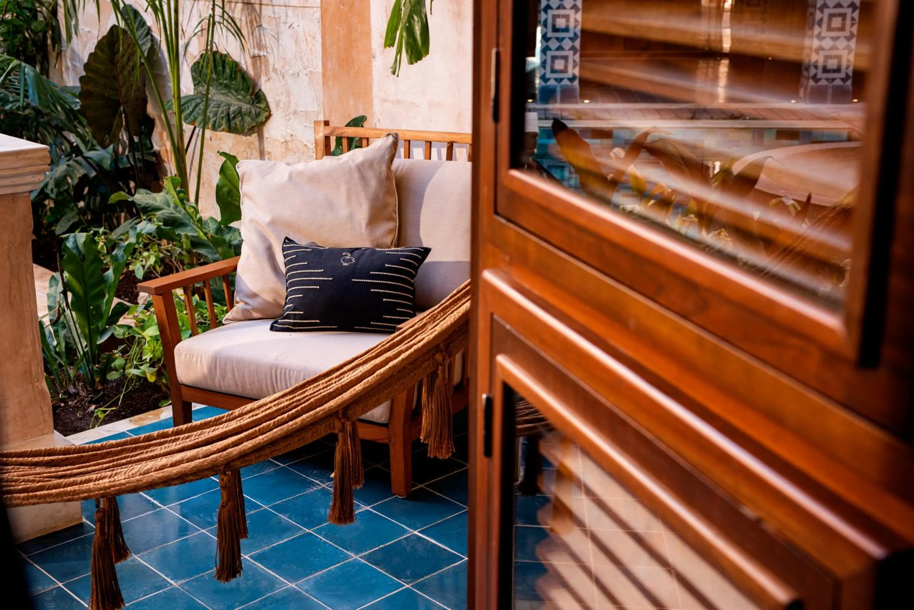 Patio in CIGNO HOTEL BOUTIQUE- Adults Only