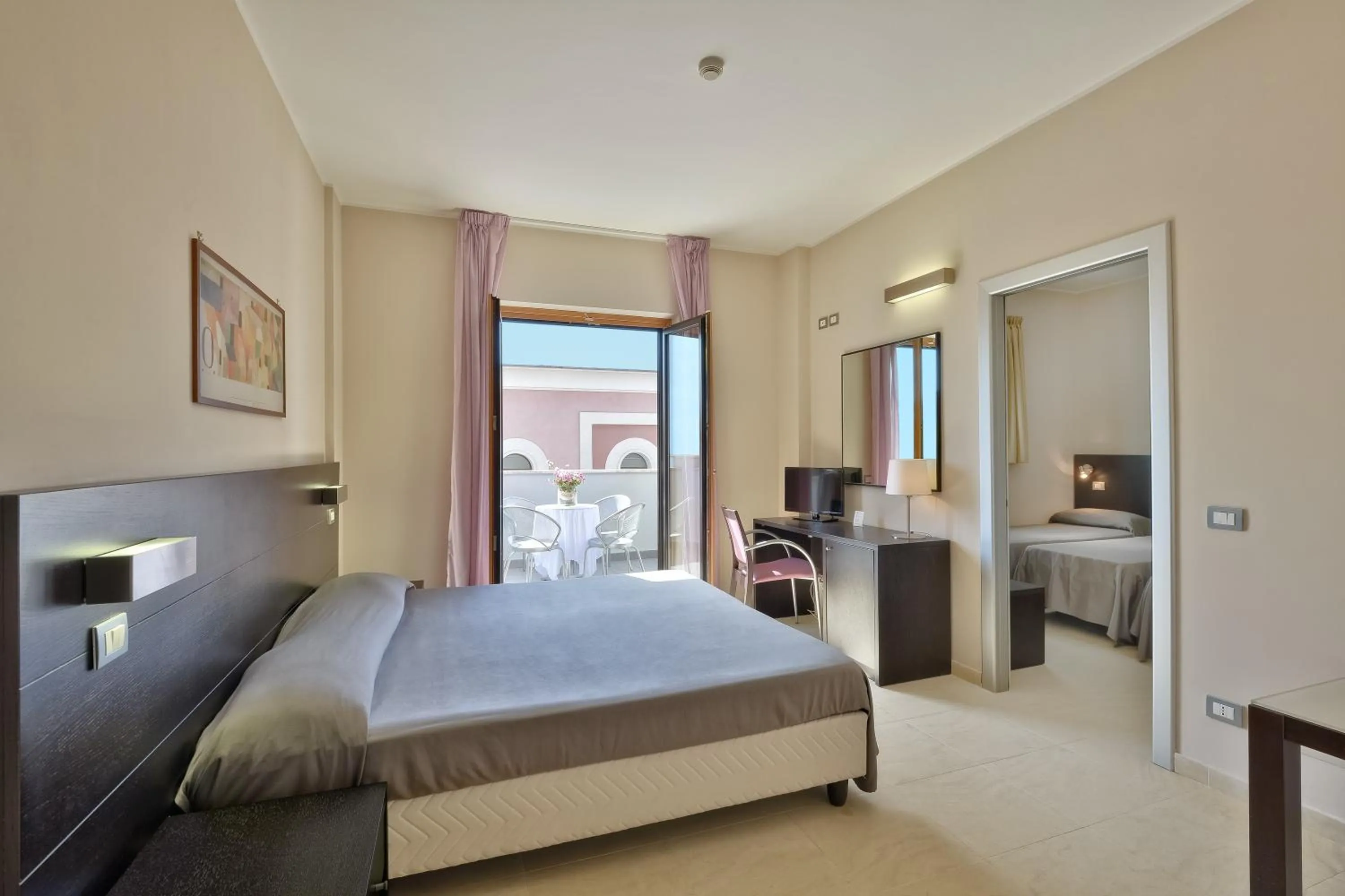 Bed in Hotel Mareluna