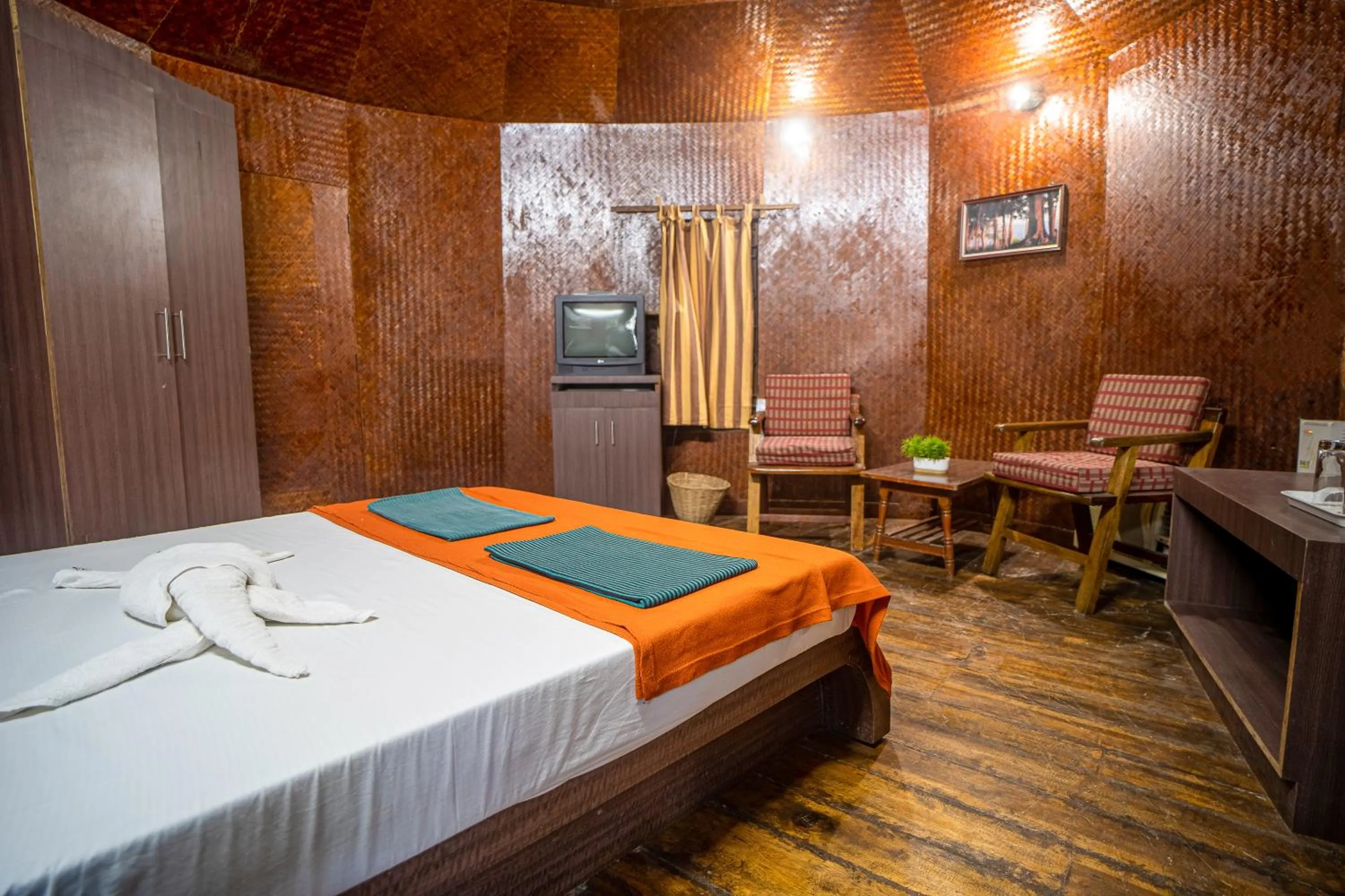 Bedroom, Bed in Palm Grove Eco Resort