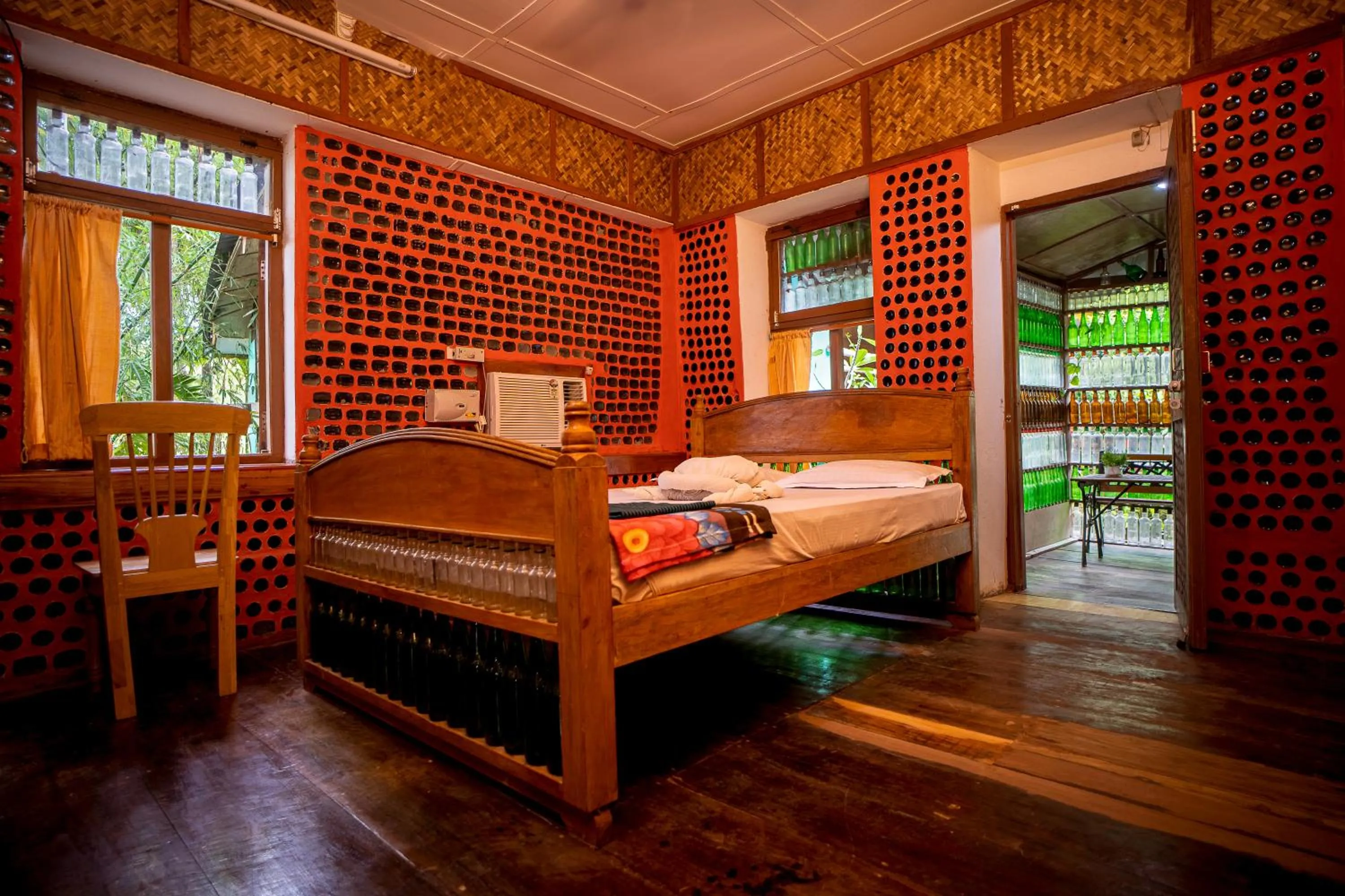 Bedroom, Bed in Palm Grove Eco Resort