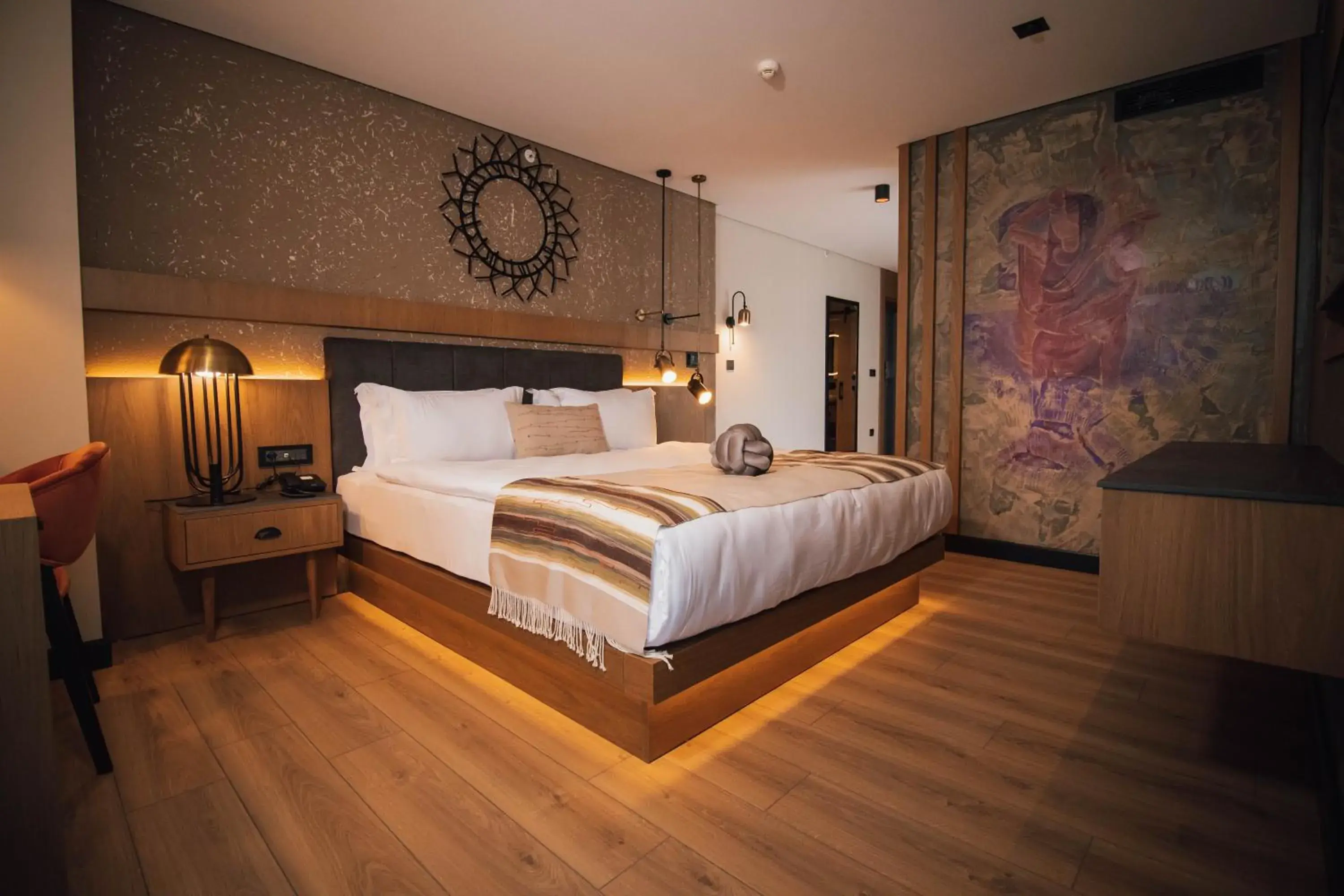 Deluxe Double Room with Side Sea View in Panagia Premier Trabzon Deluxe Double Room with Side Sea View in Panagia Premier Trabzon