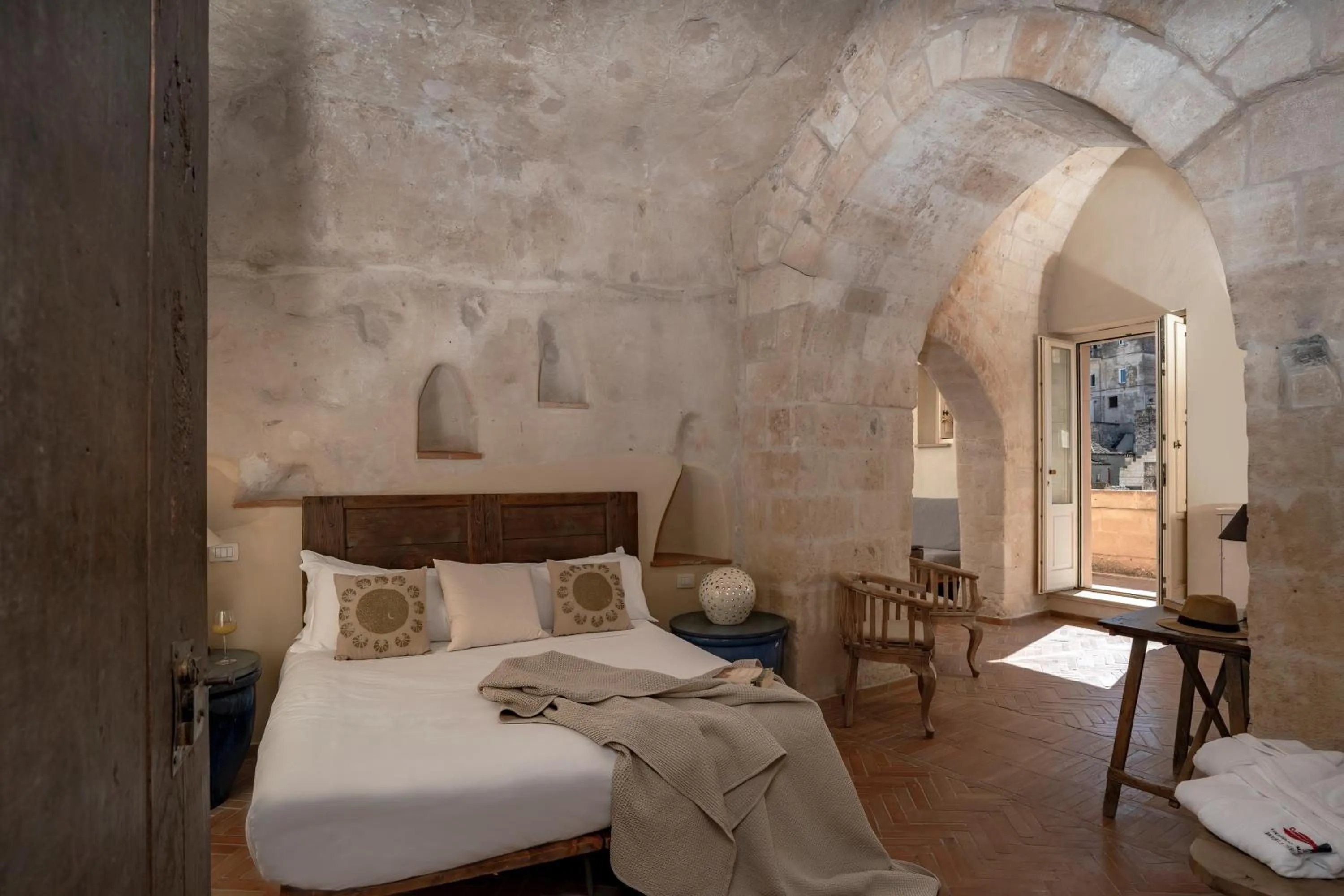 Bed in Locanda Di San Martino Hotel & Thermae Romanae