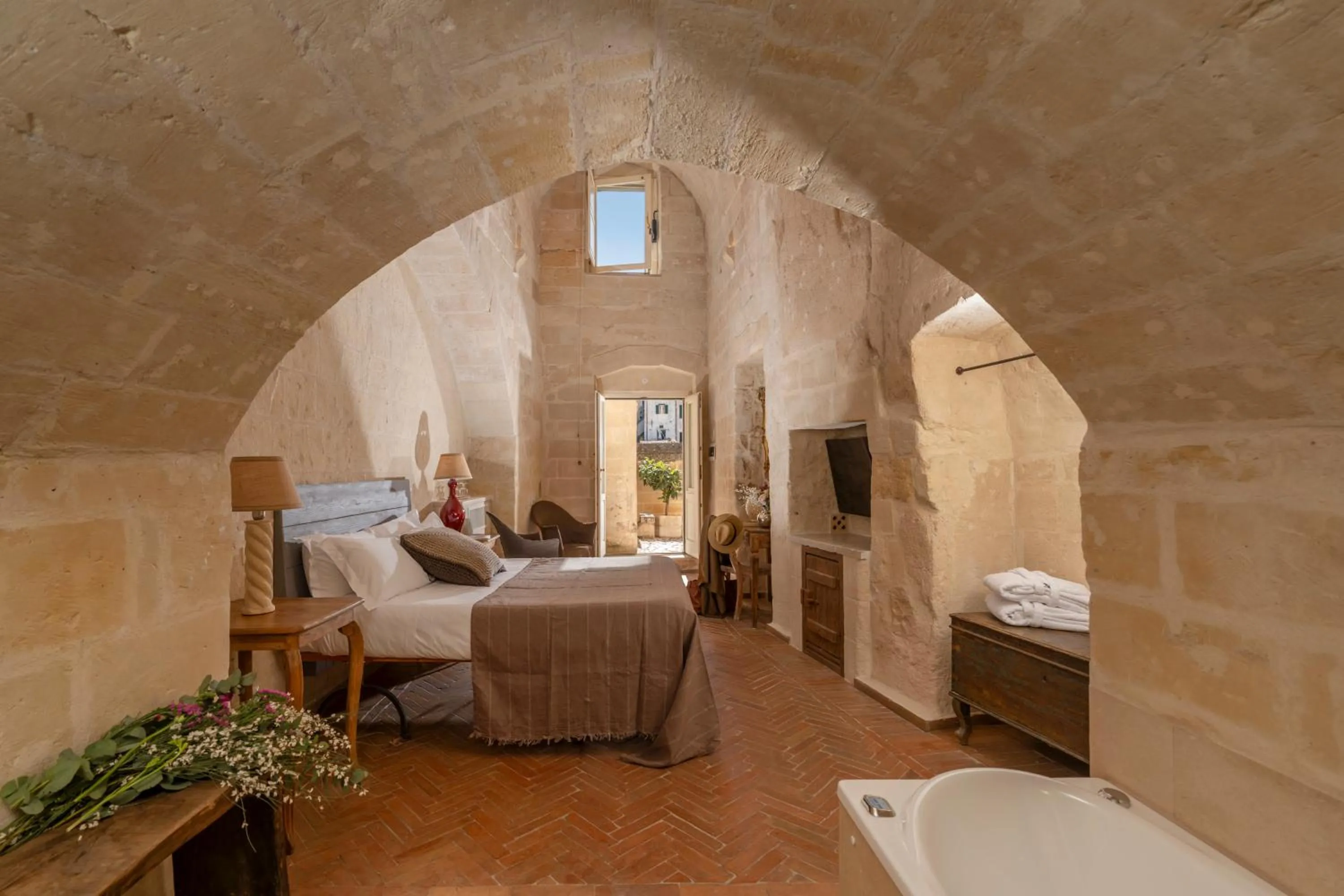 Bed in Locanda Di San Martino Hotel & Thermae Romanae