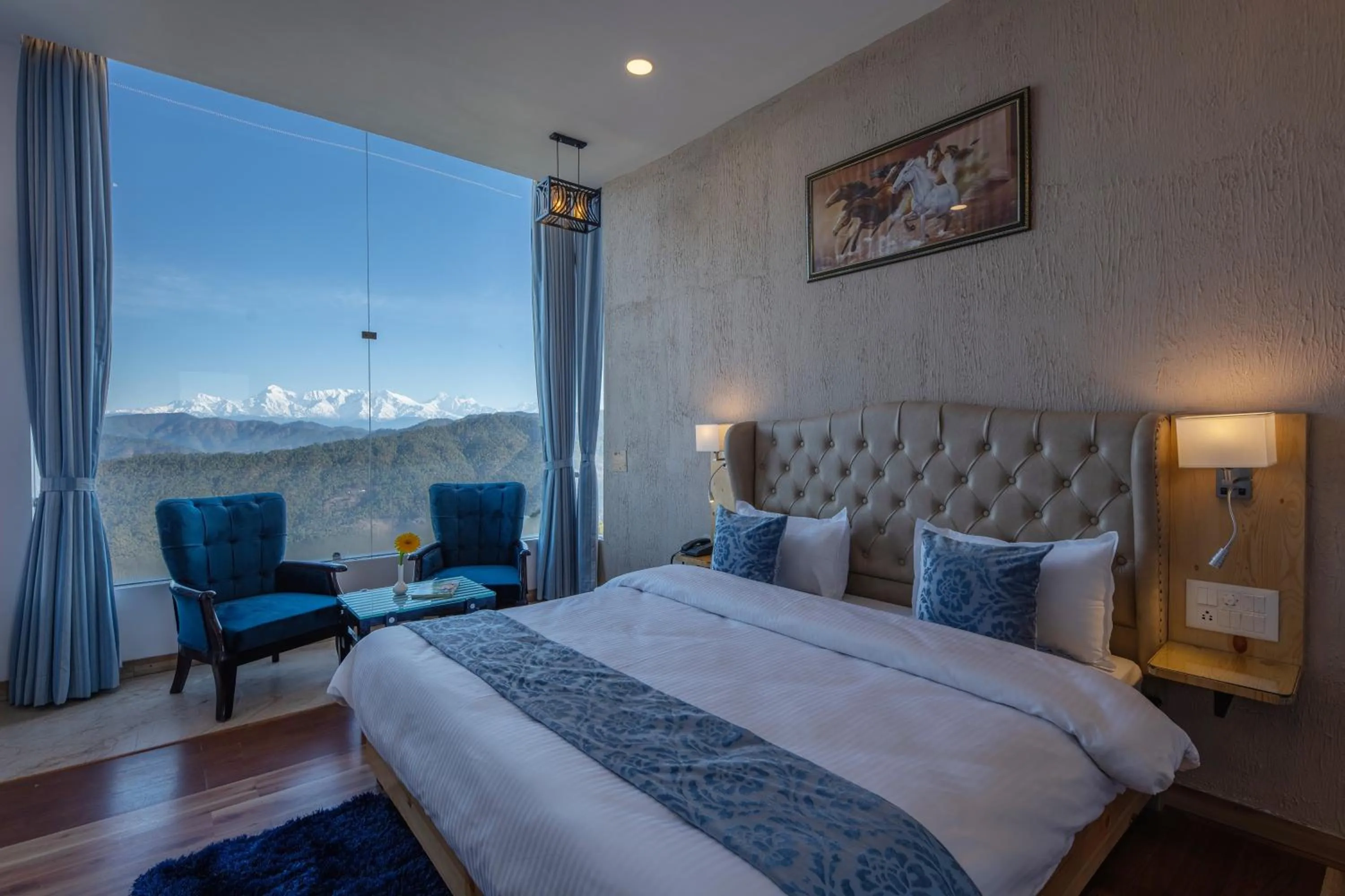 Bed in Binsar Eco Resort, Binsar - Uttarakhand