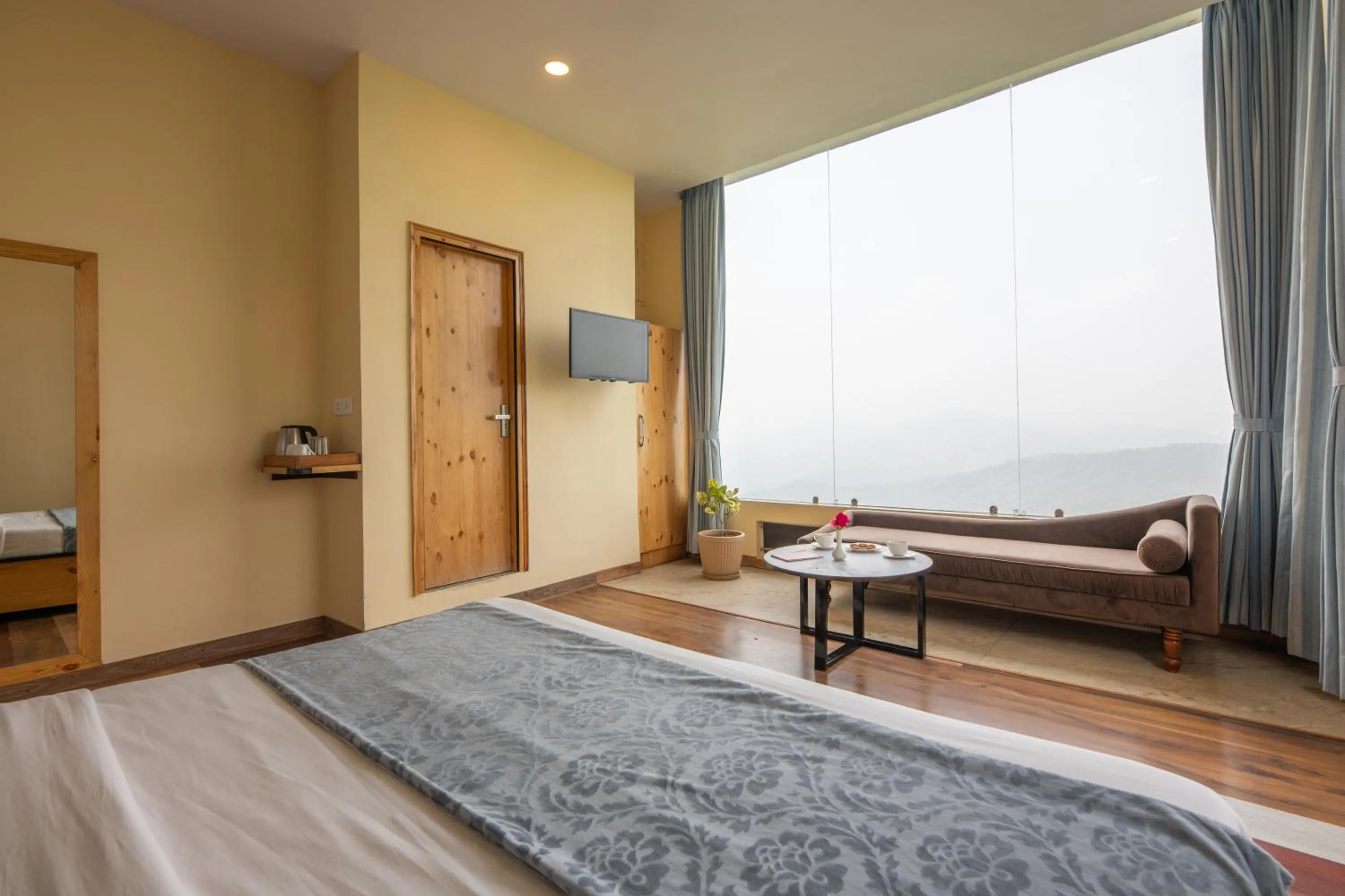 Bedroom, Bed in Binsar Eco Resort, Binsar - Uttarakhand