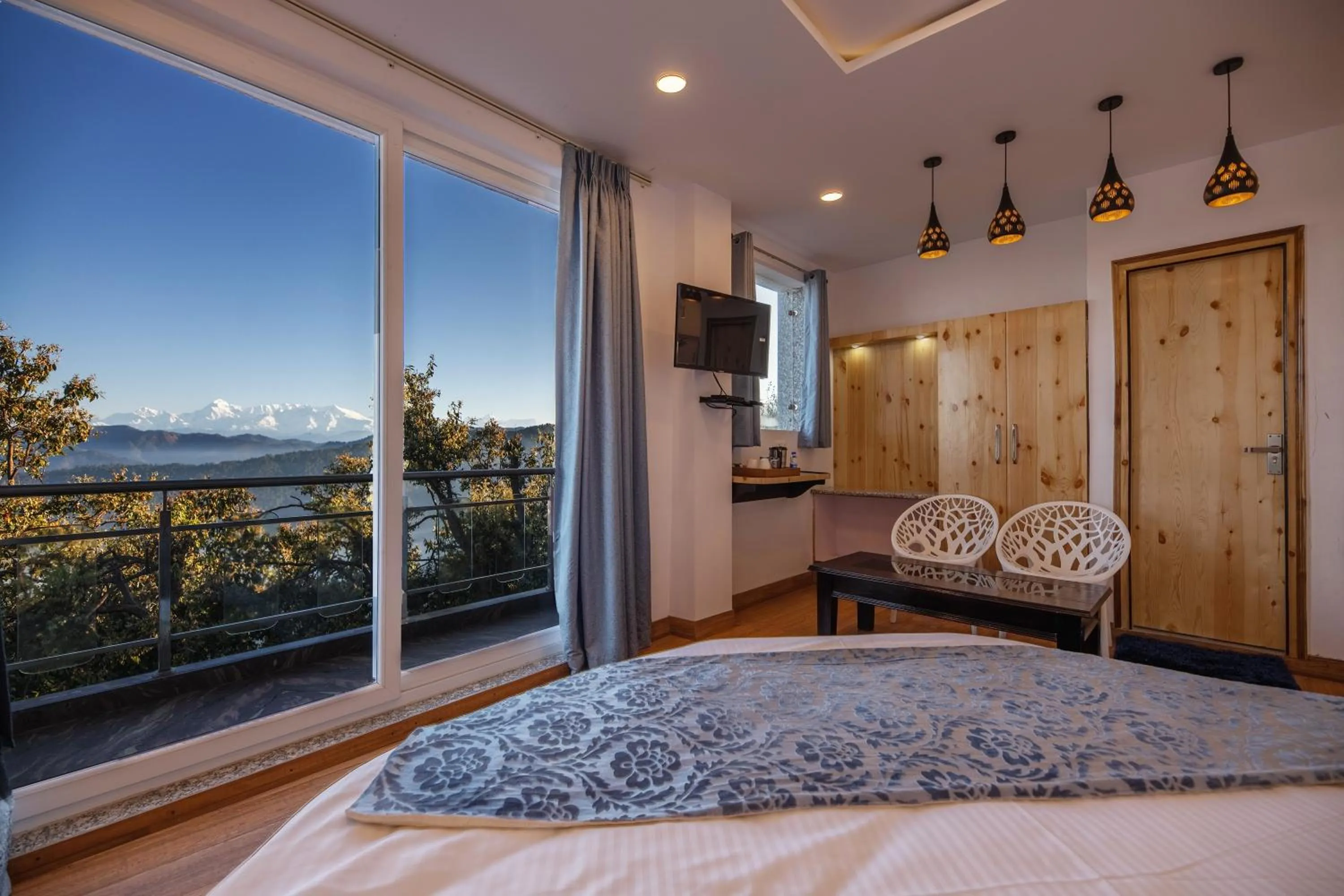 Bed in Binsar Eco Resort, Binsar - Uttarakhand