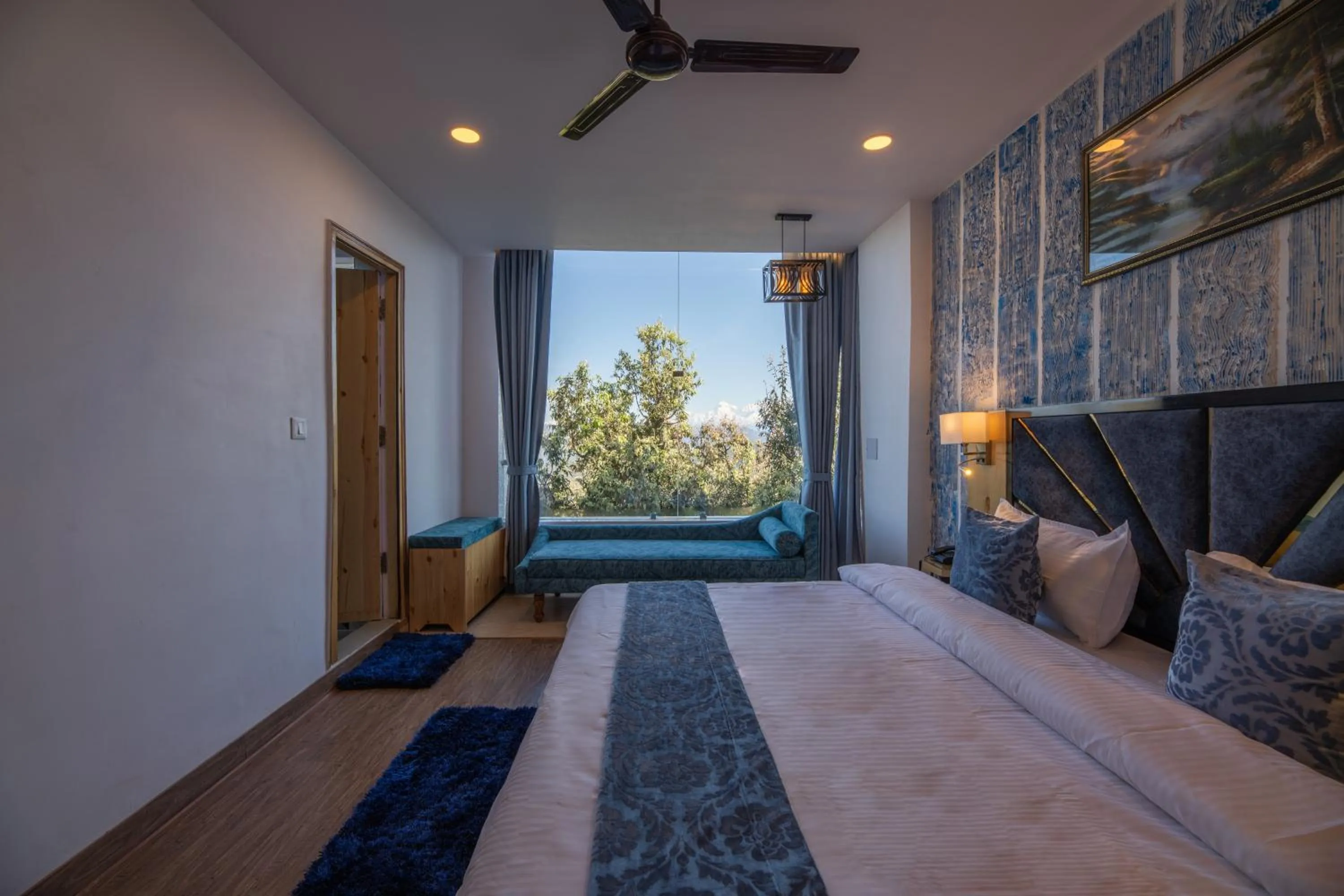 Bedroom, Bed in Binsar Eco Resort, Binsar - Uttarakhand