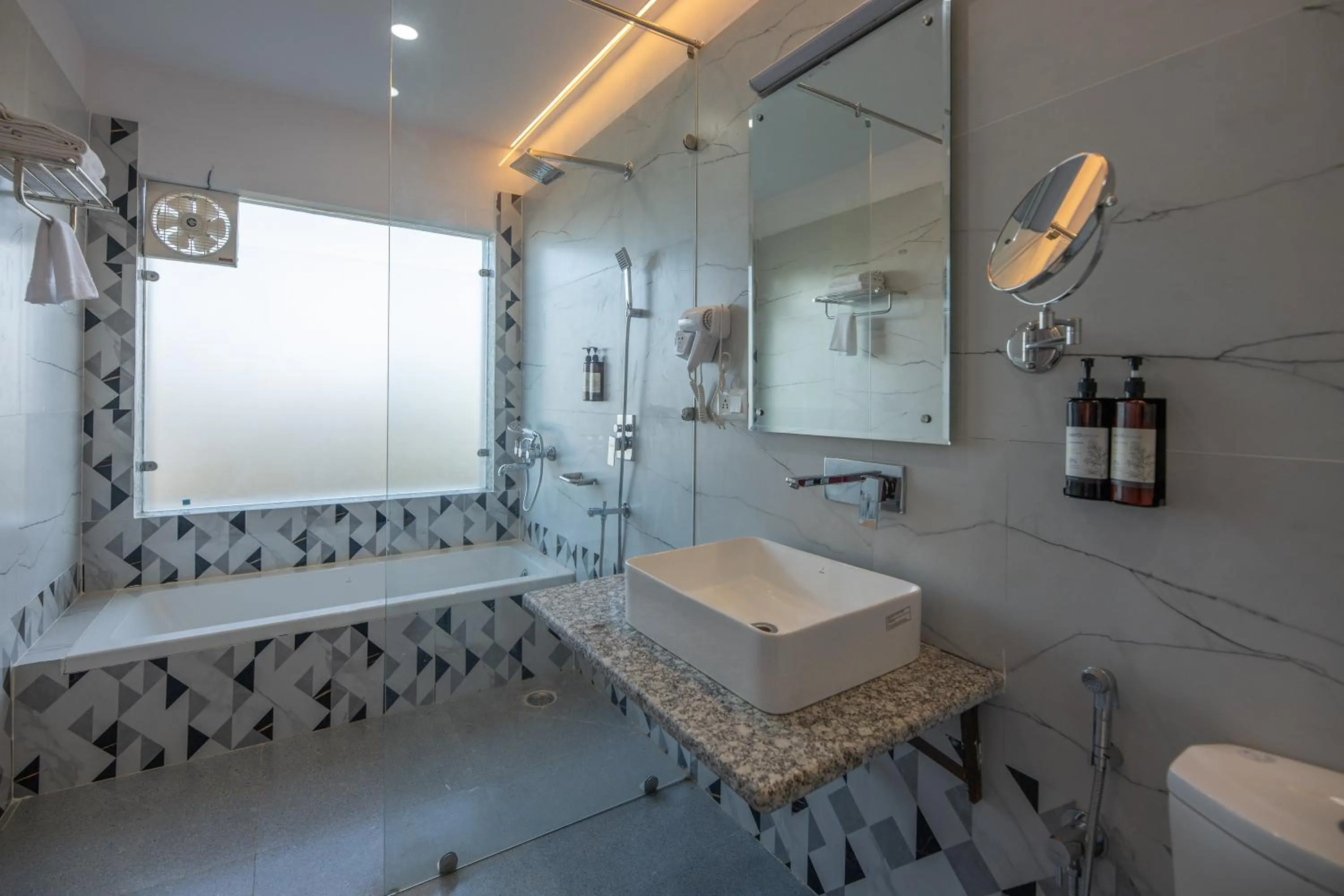 Bathroom in Binsar Eco Resort, Binsar - Uttarakhand