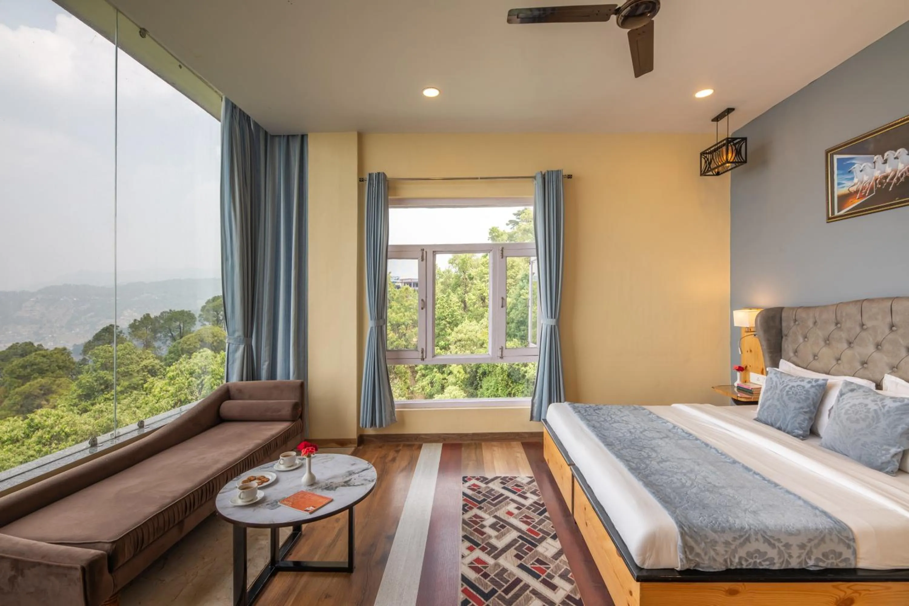 Bedroom, Bed in Binsar Eco Resort, Binsar - Uttarakhand