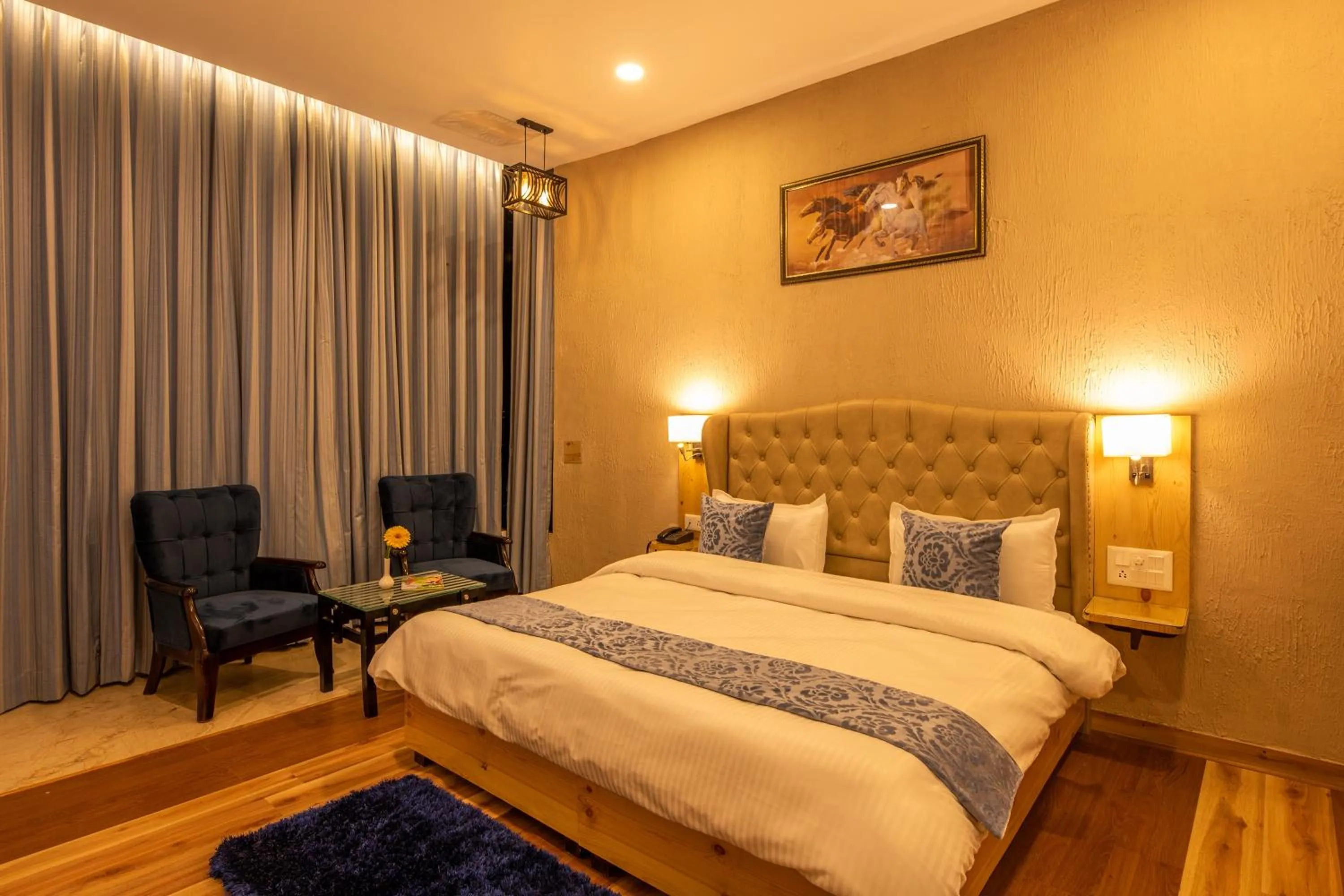 Bed in Binsar Eco Resort, Binsar - Uttarakhand