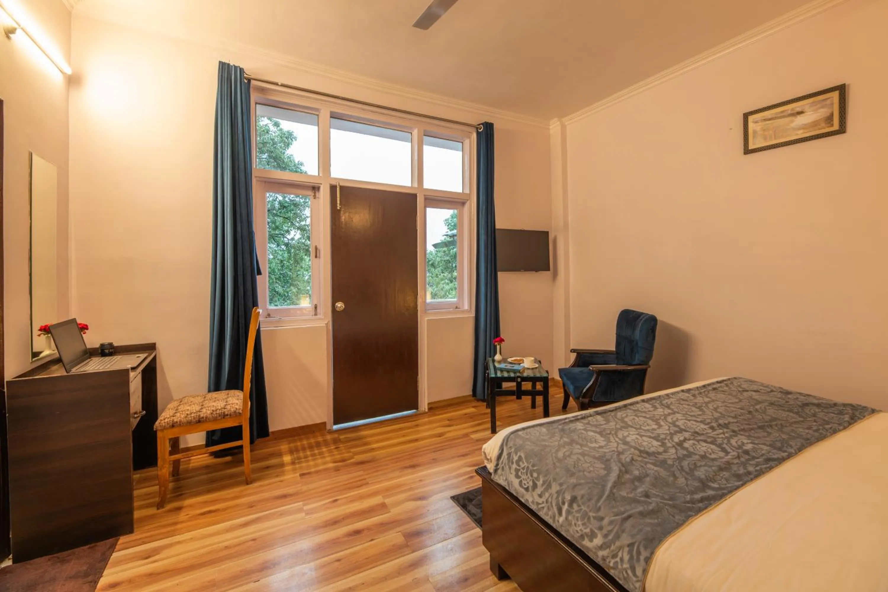 Bedroom, Bed in Binsar Eco Resort, Binsar - Uttarakhand