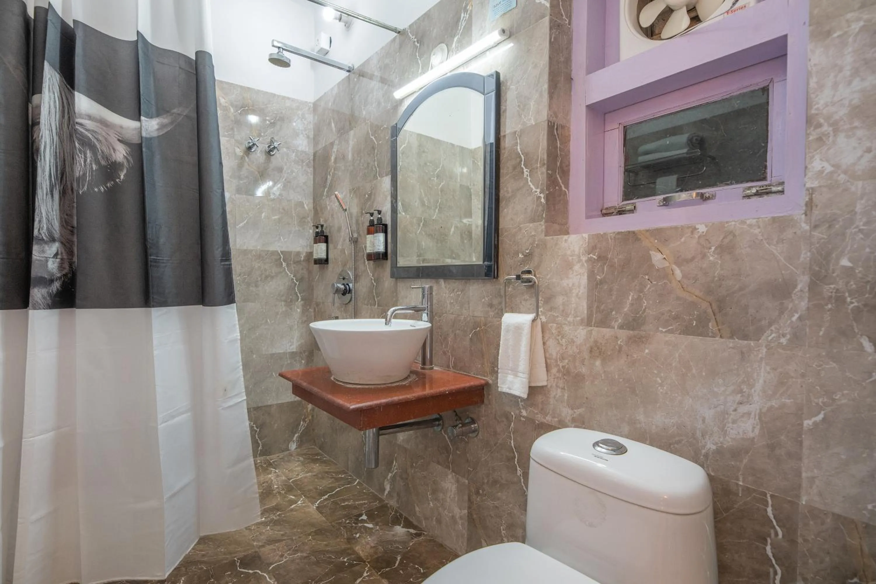 Bathroom in Binsar Eco Resort, Binsar - Uttarakhand