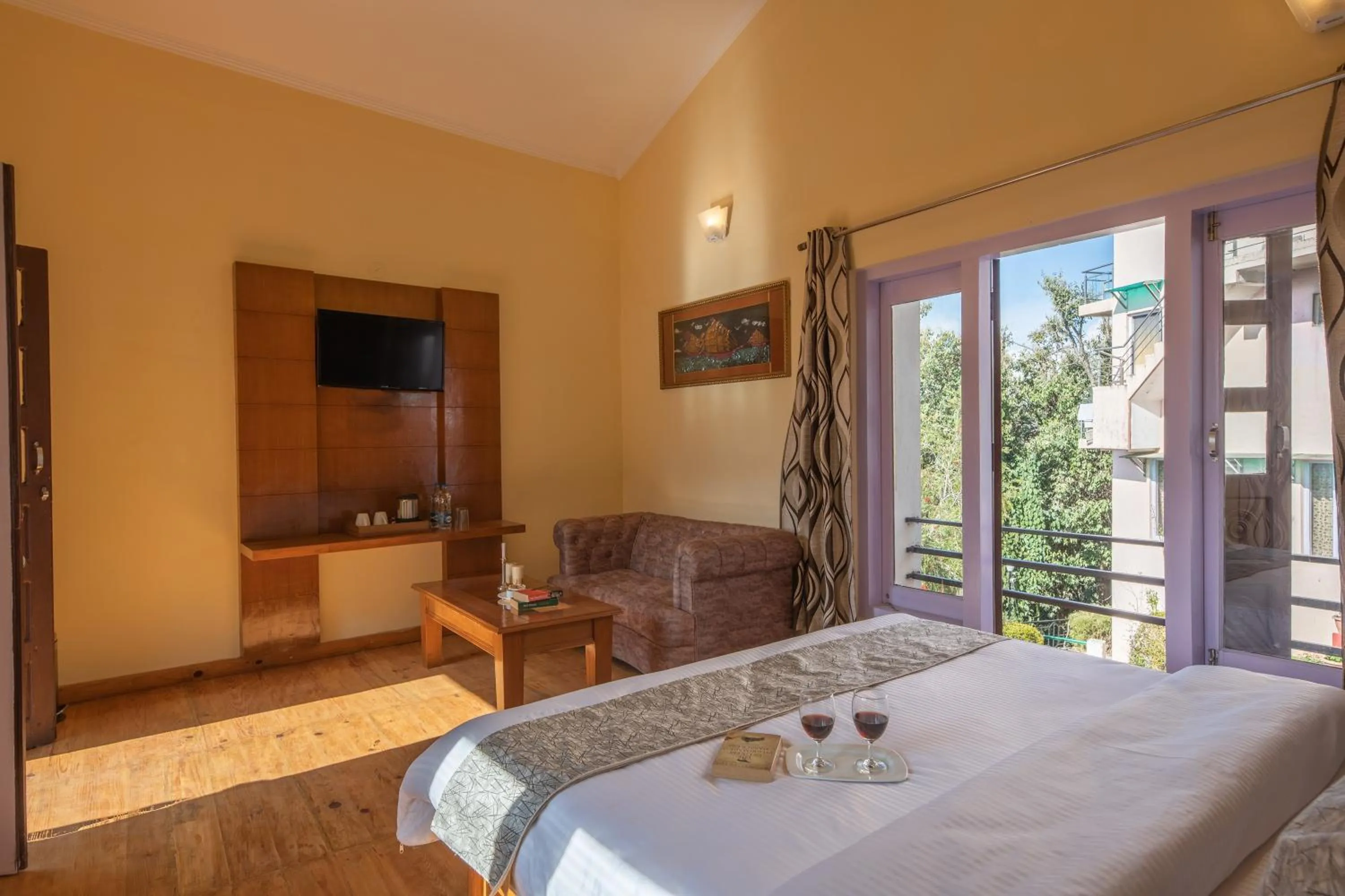 Bed in Binsar Eco Resort, Binsar - Uttarakhand