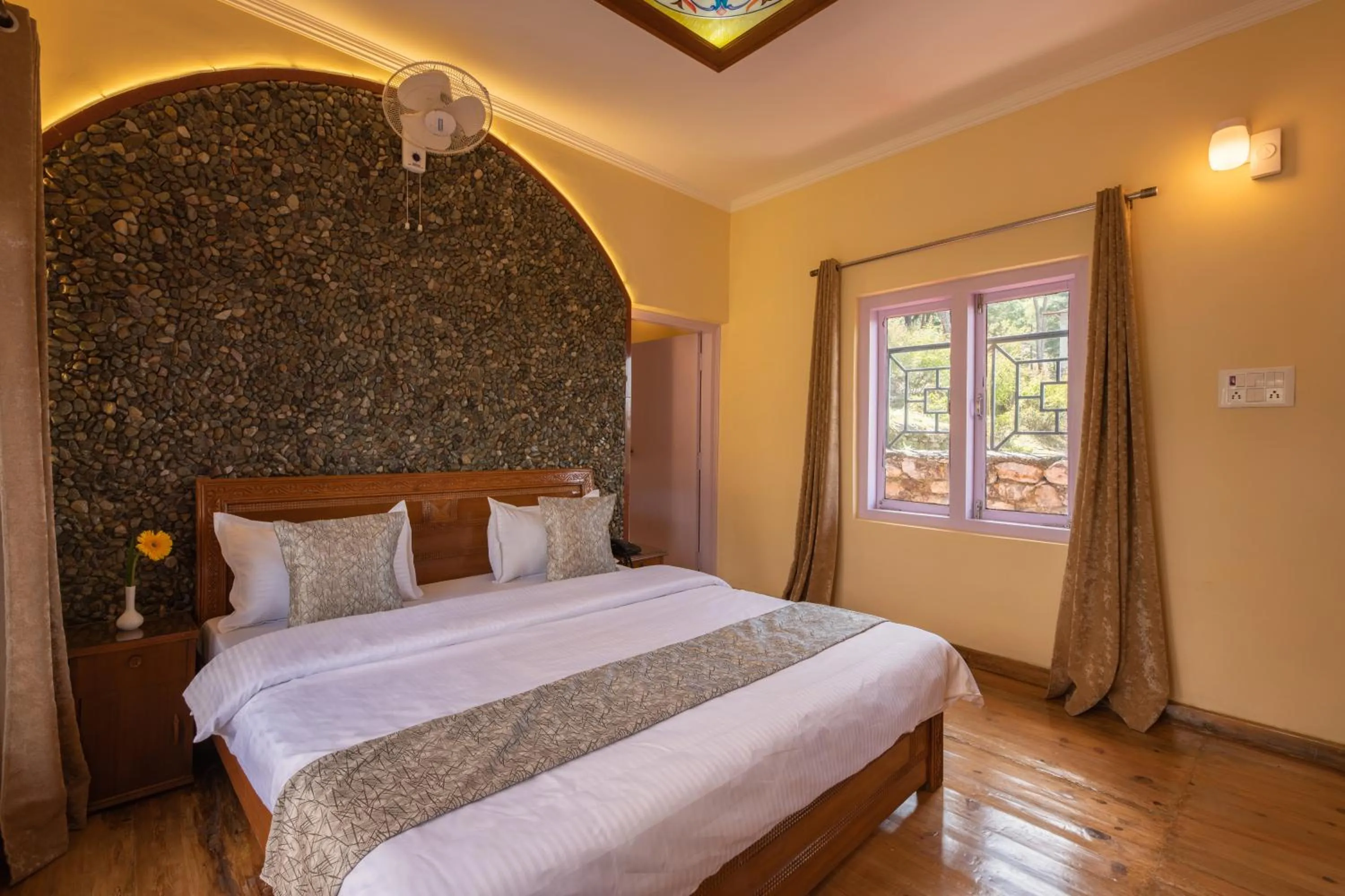 Bedroom, Bed in Binsar Eco Resort, Binsar - Uttarakhand