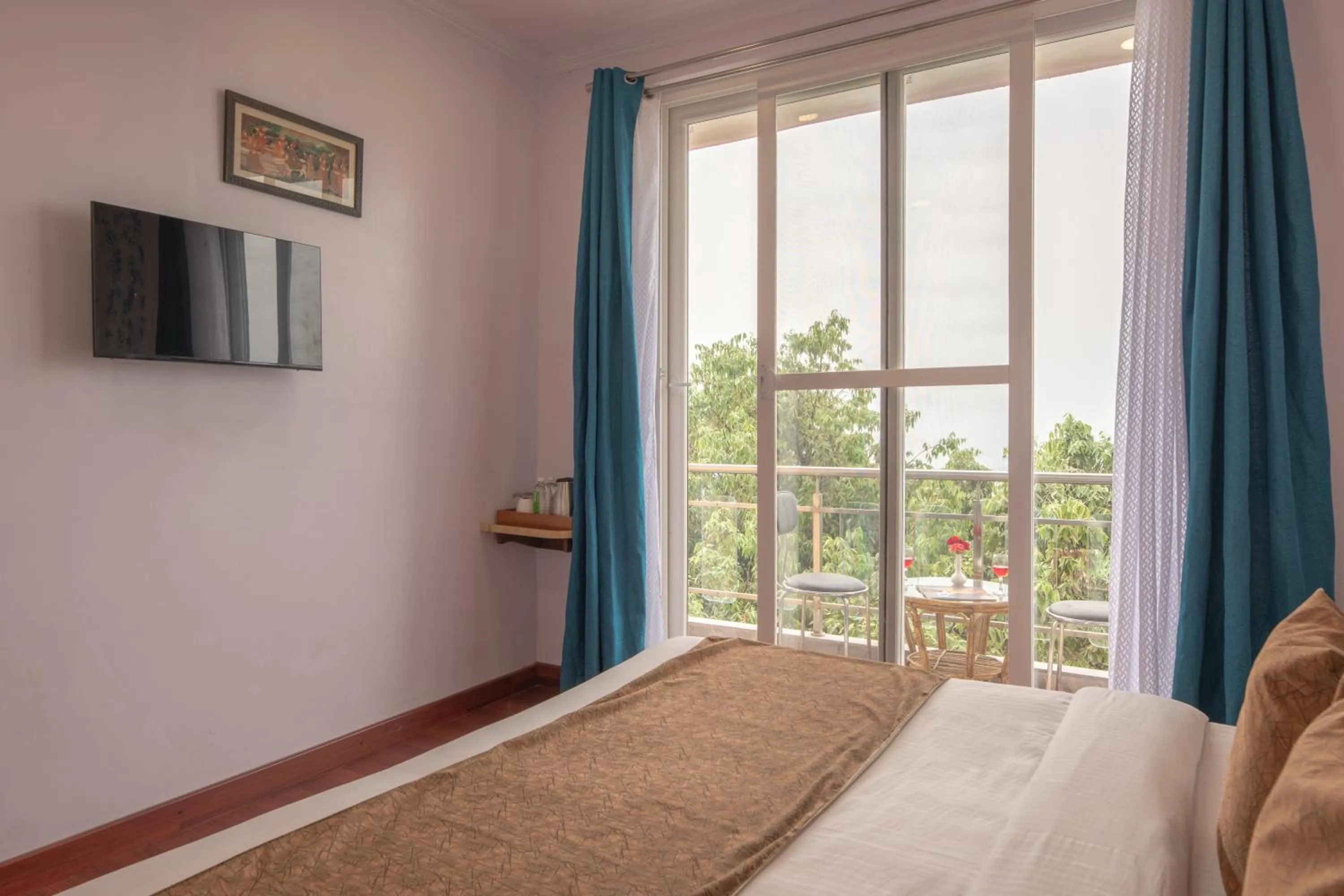 Bedroom, Bed in Binsar Eco Resort, Binsar - Uttarakhand