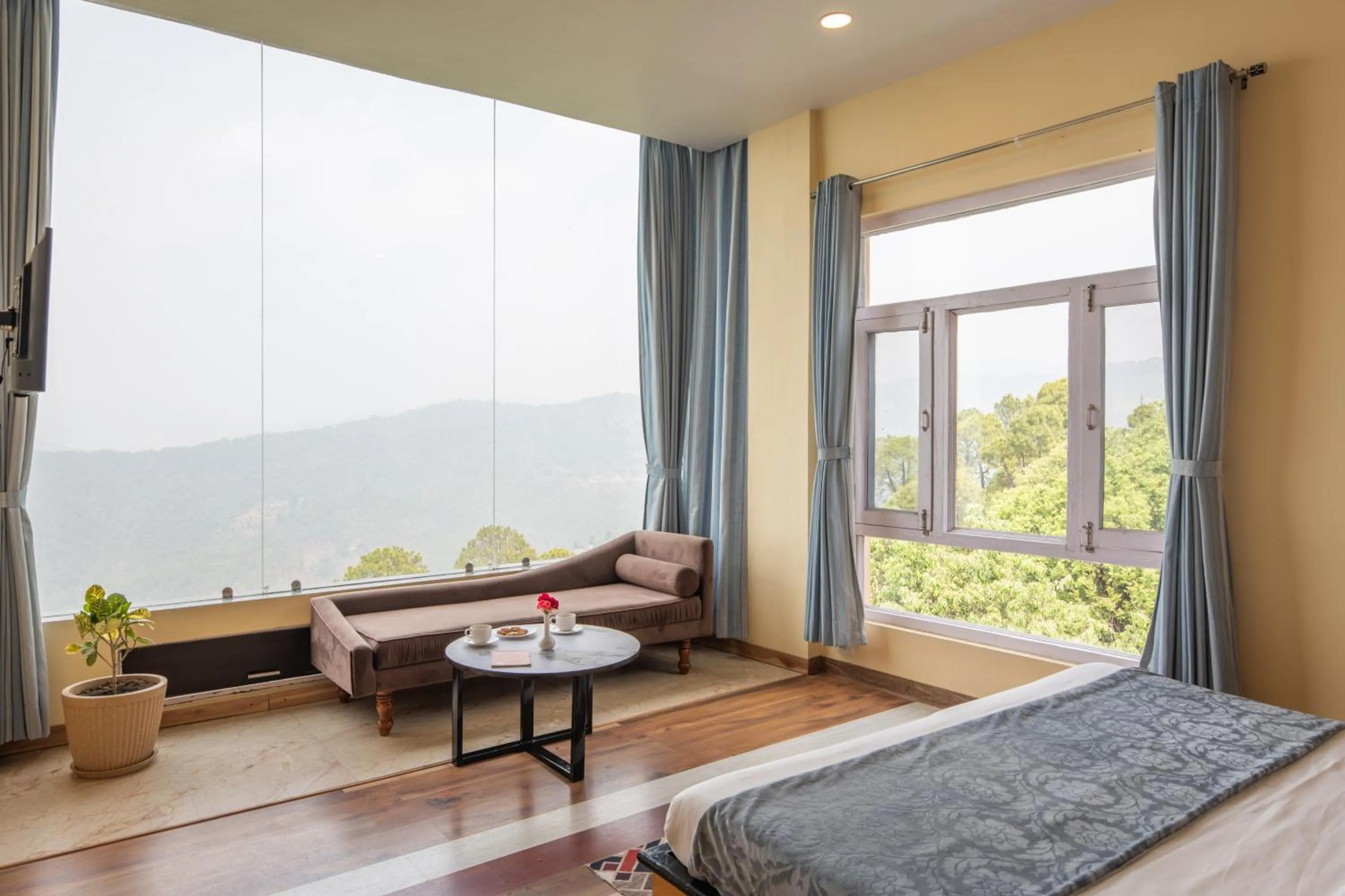 Bedroom, Bed in Binsar Eco Resort, Binsar - Uttarakhand