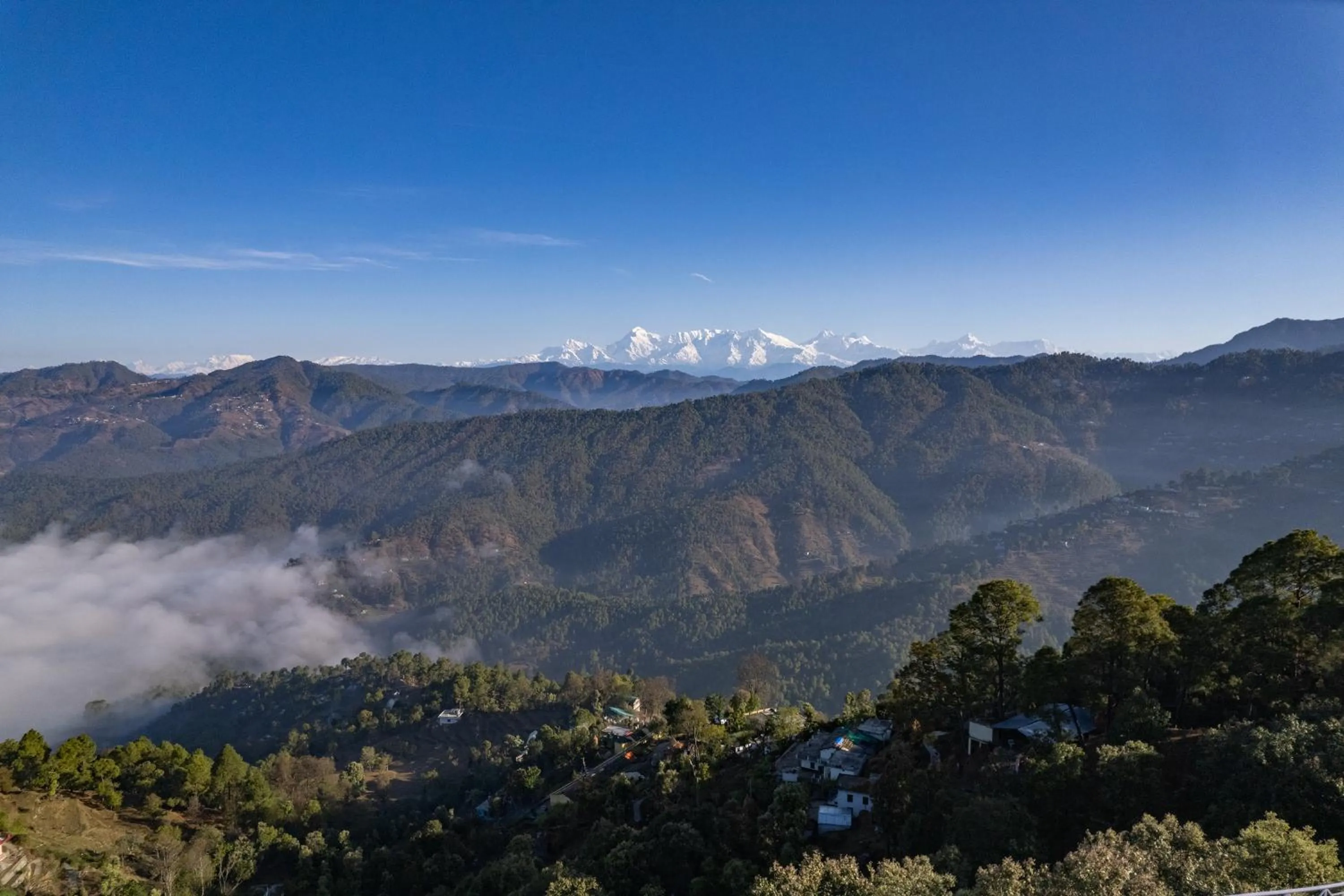 Mountain view in Binsar Eco Resort, Binsar - Uttarakhand