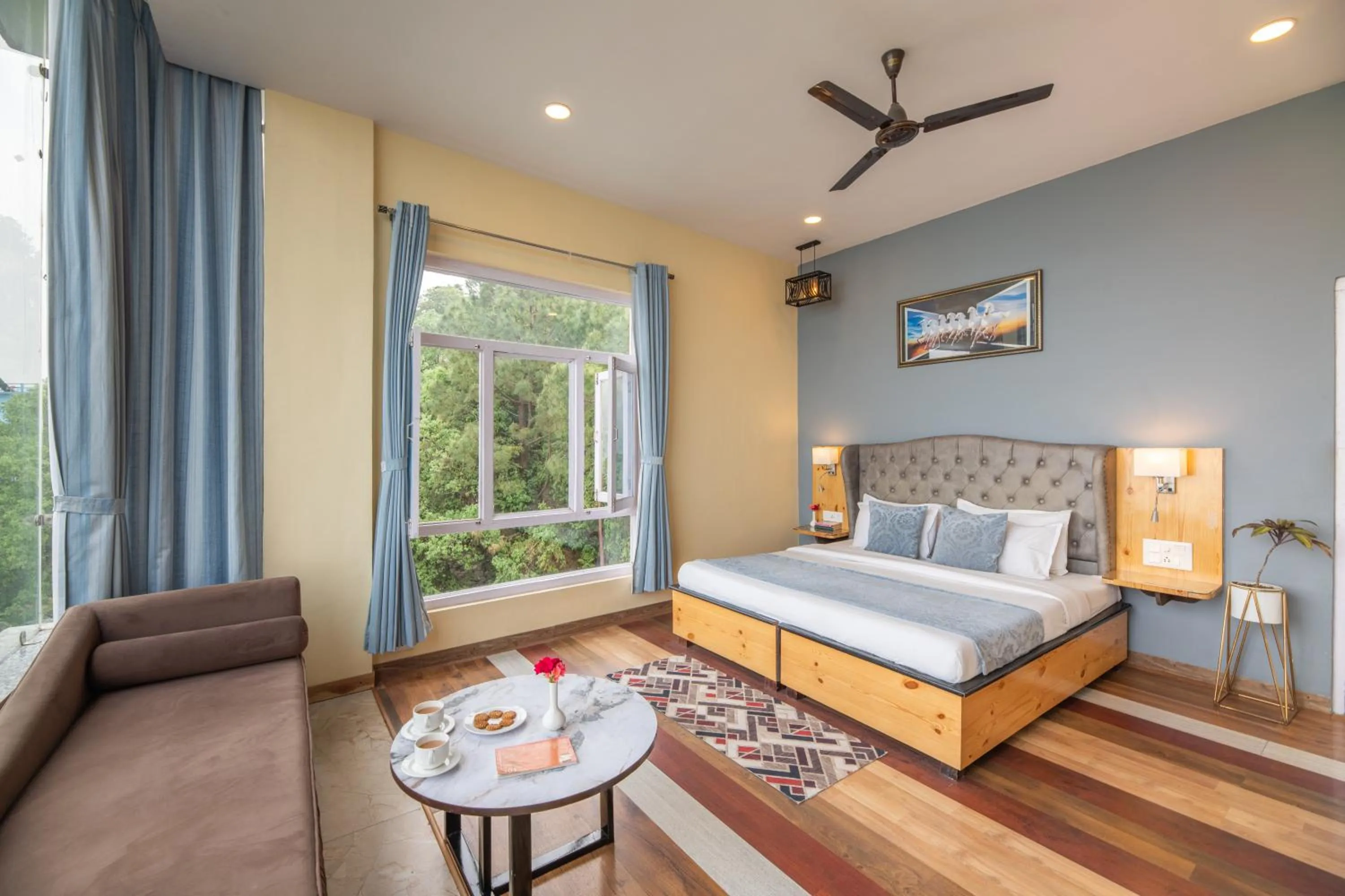 Bedroom, Bed in Binsar Eco Resort, Binsar - Uttarakhand